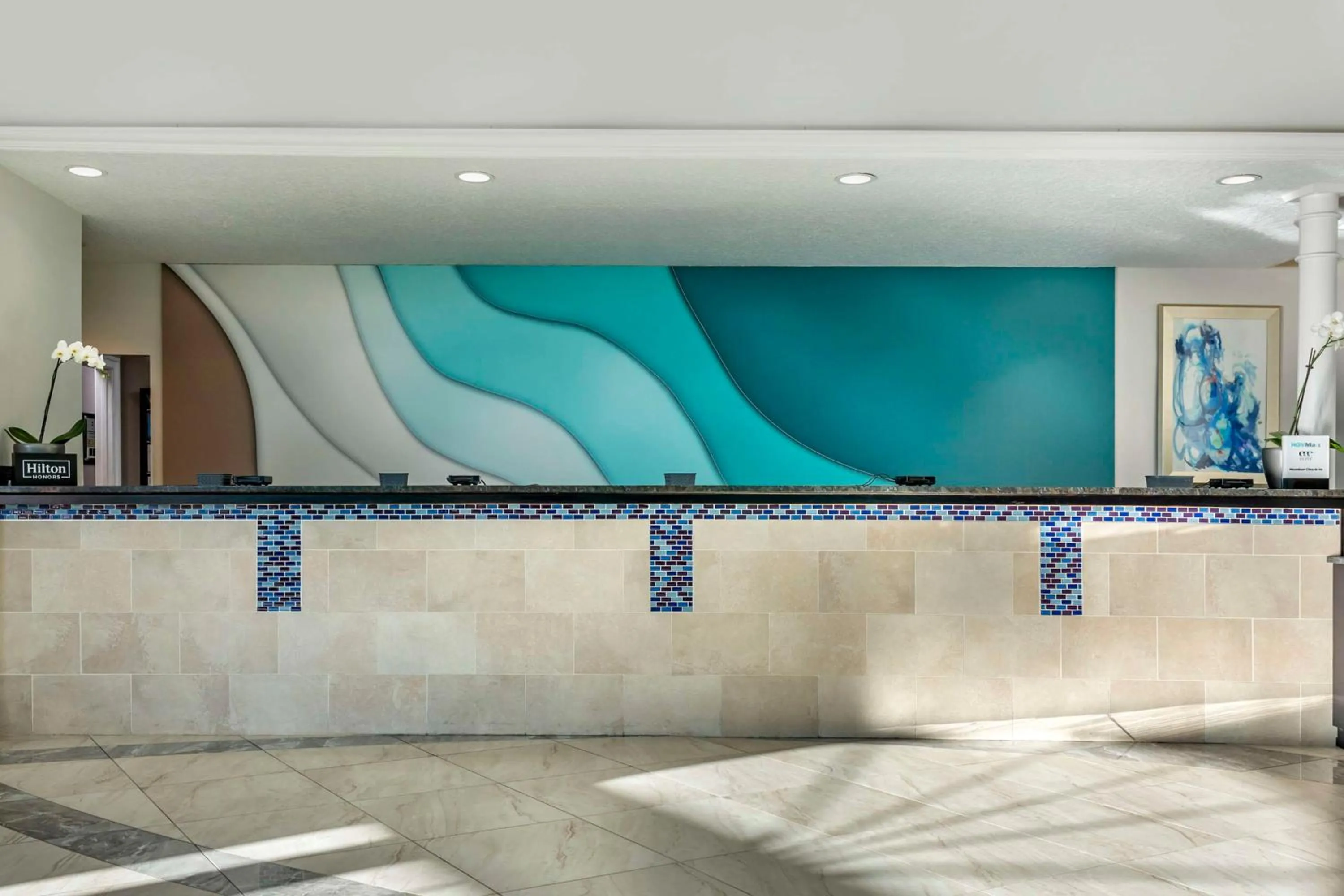 Lobby or reception in Hilton Grand Vacations Club SeaWorld Orlando