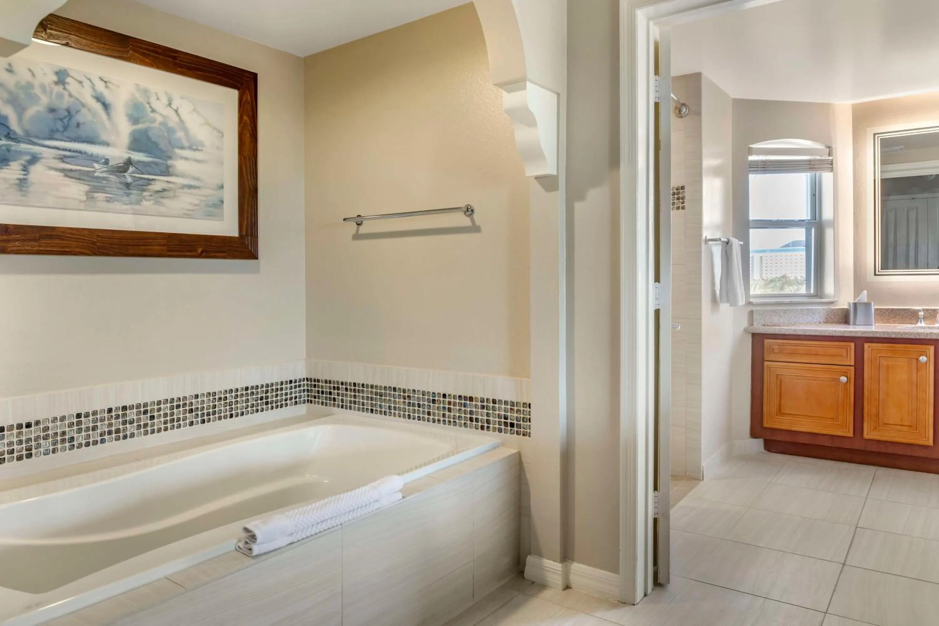 Bathroom in Hilton Grand Vacations Club SeaWorld Orlando