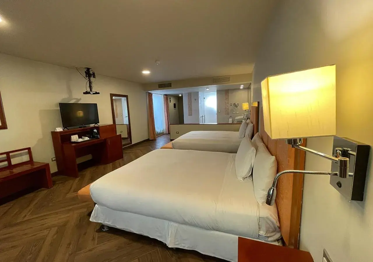 Deluxe Room with Two Queen Beds in Aranwa Sacred Valley Hotel & Wellness Deluxe Room with Two Queen Beds in Aranwa Sacred Valley Hotel & Wellness