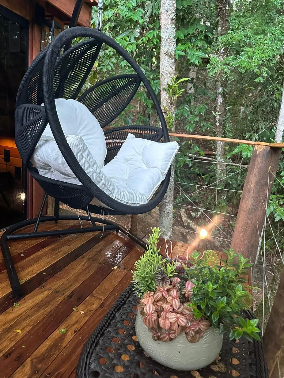 Patio in Pousada Santa Thereza