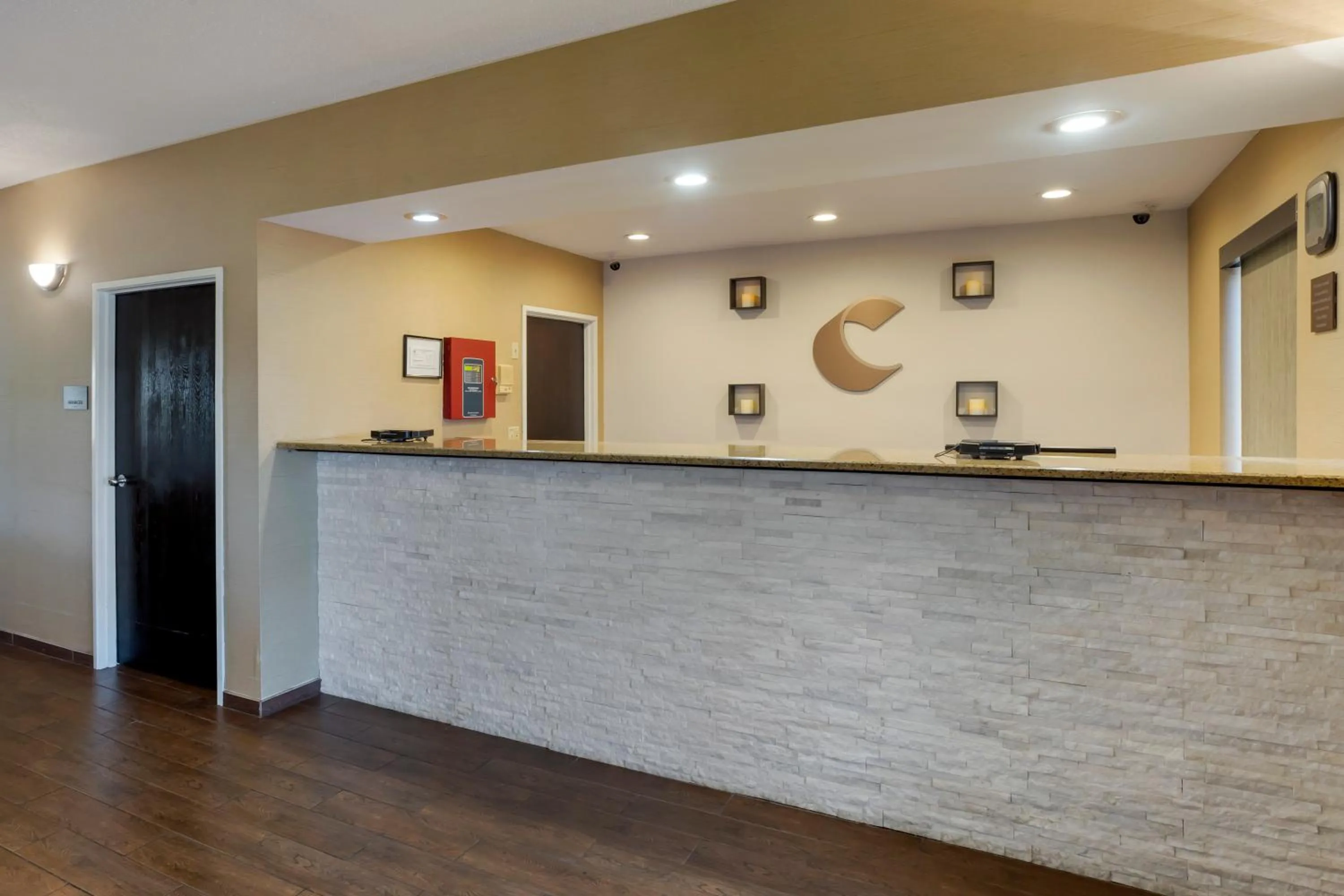 Lobby or reception in Comfort Inn Hobart-Merrillville I-65