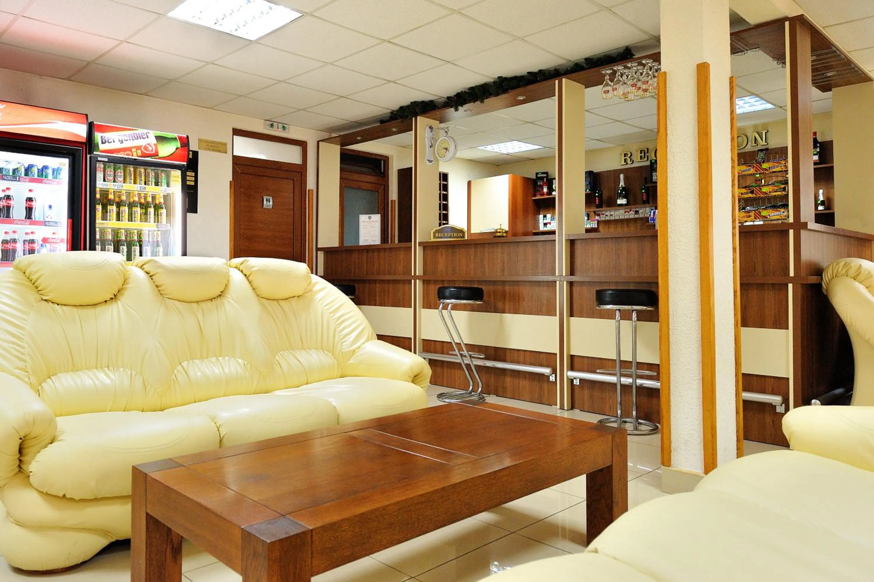 Lobby or reception in Motel Confort