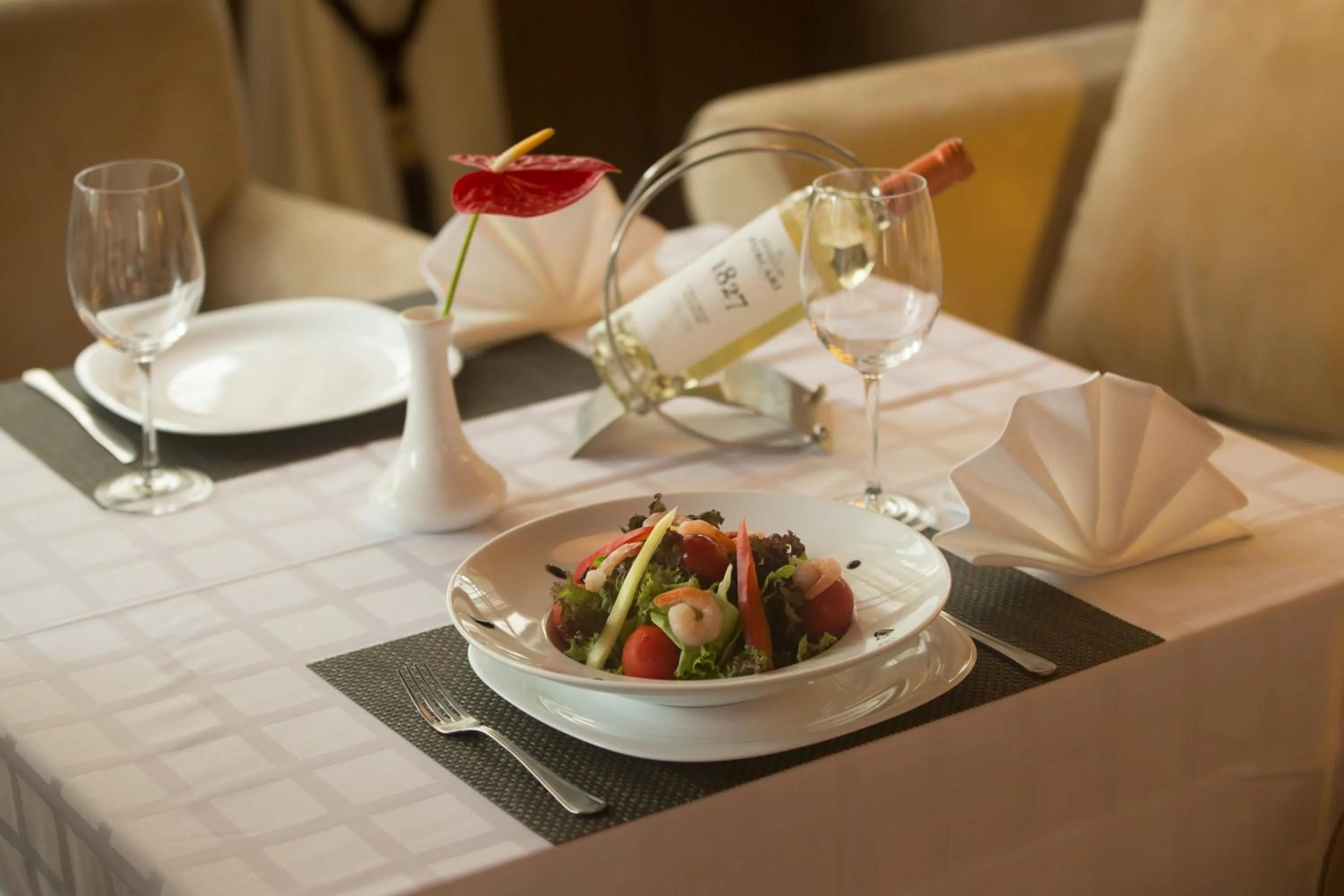 Food close-up in Jumbo Hotel