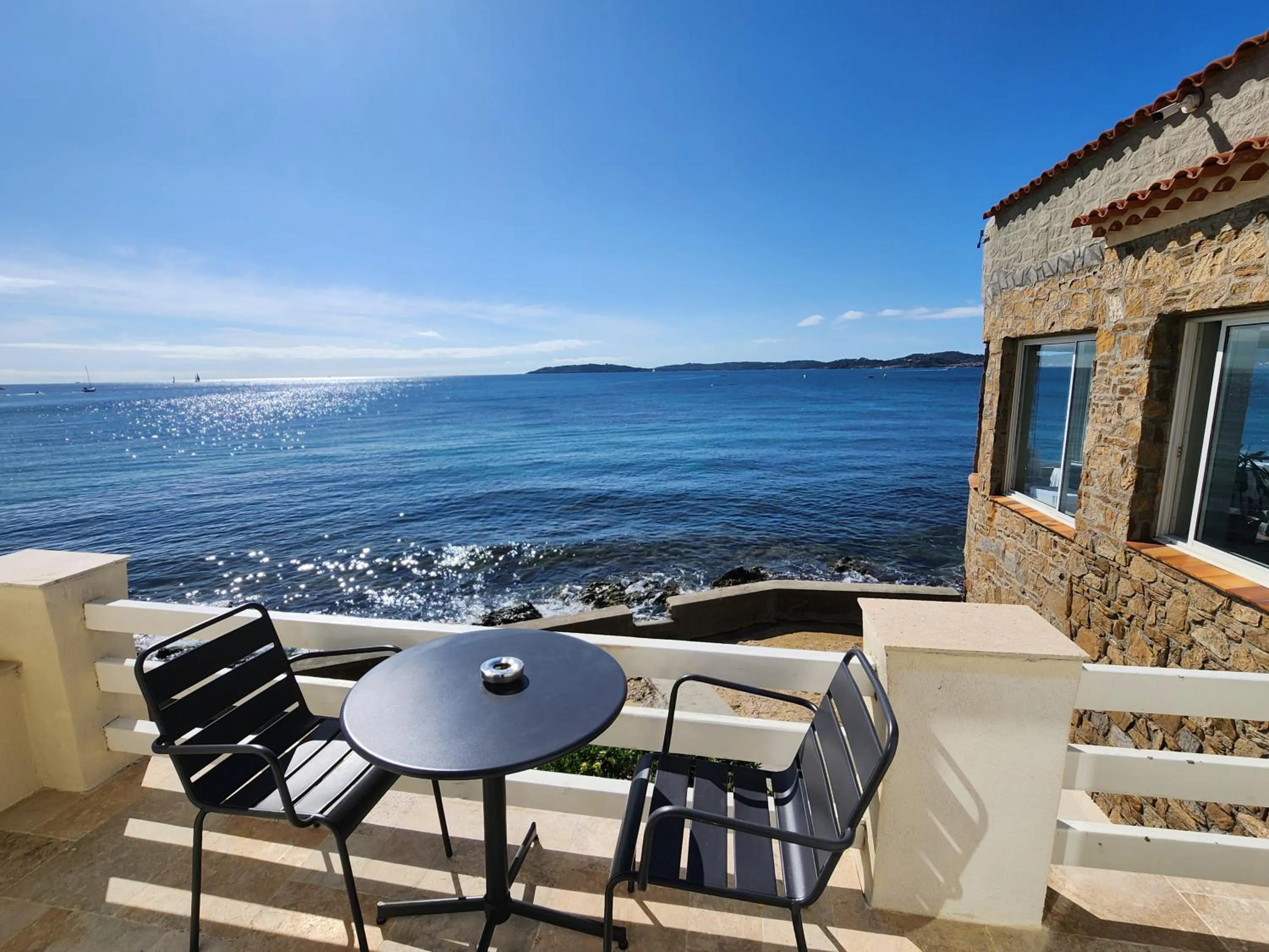 Patio in La Belle Aurore