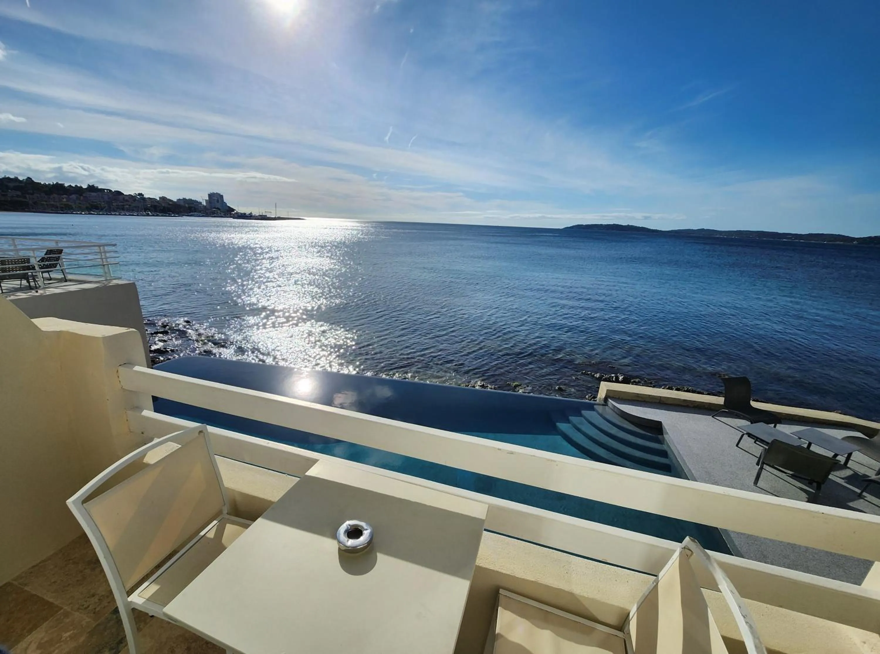 Balcony/Terrace in La Belle Aurore