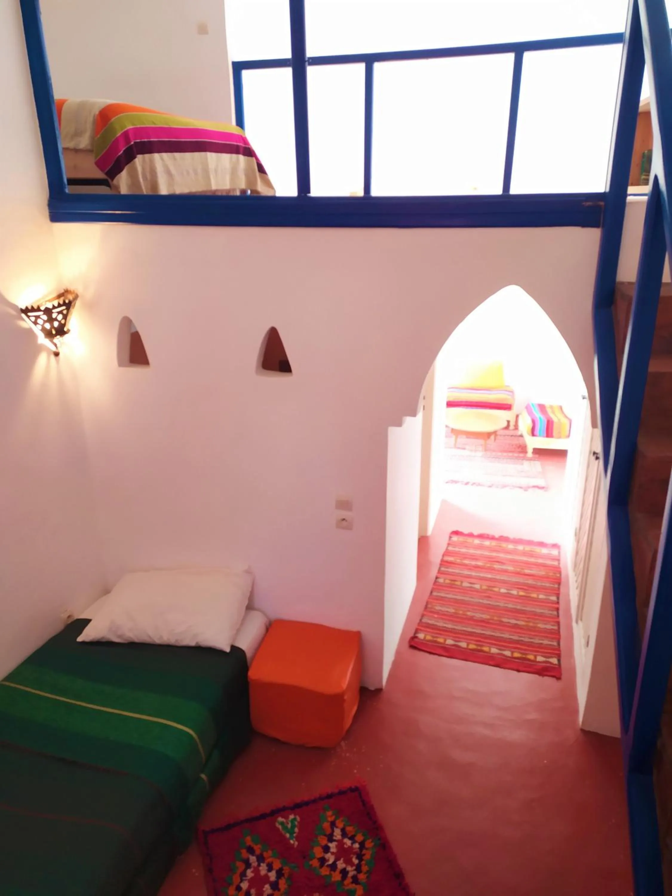 Bed in Riad Haizea Mogador