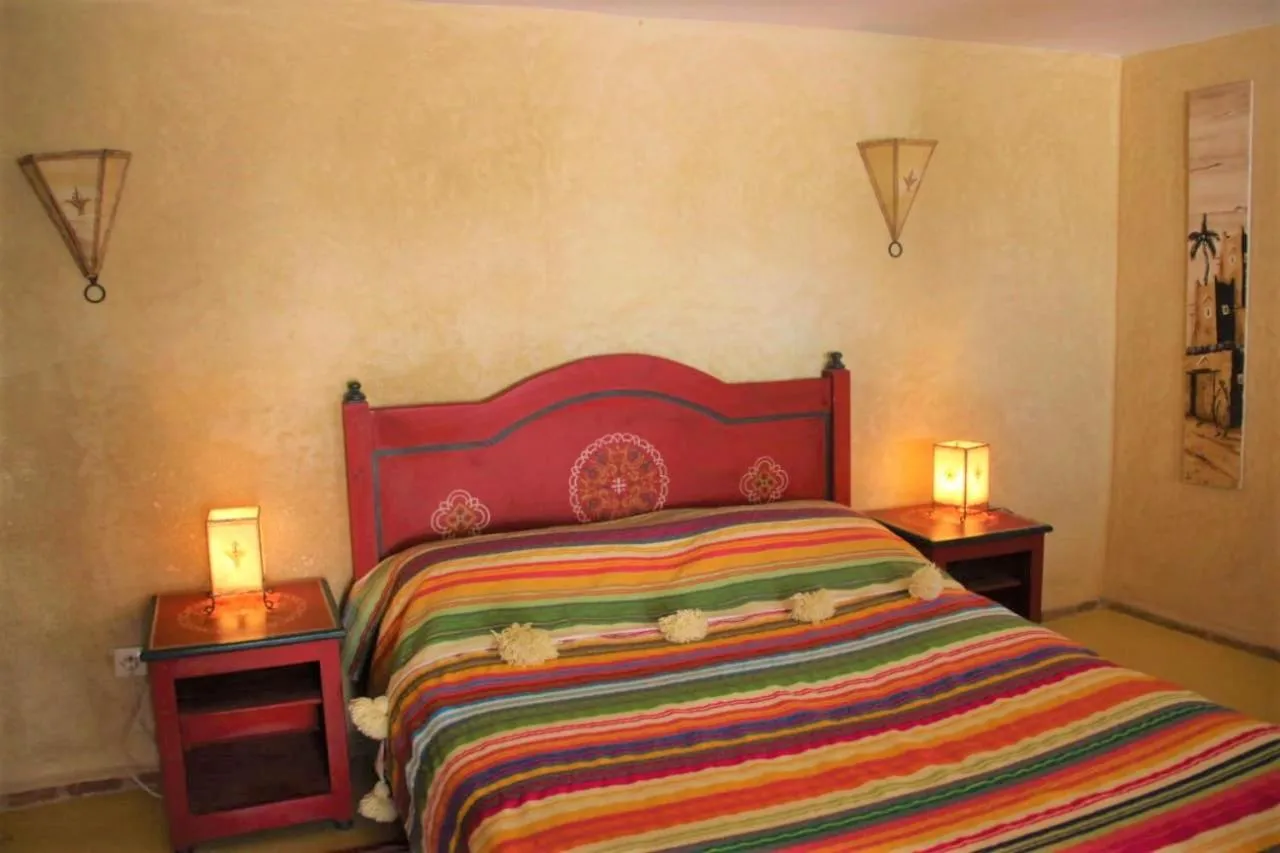 Bed in Riad Haizea Mogador