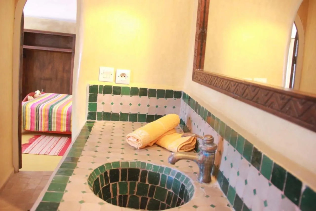 Bed in Riad Haizea Mogador