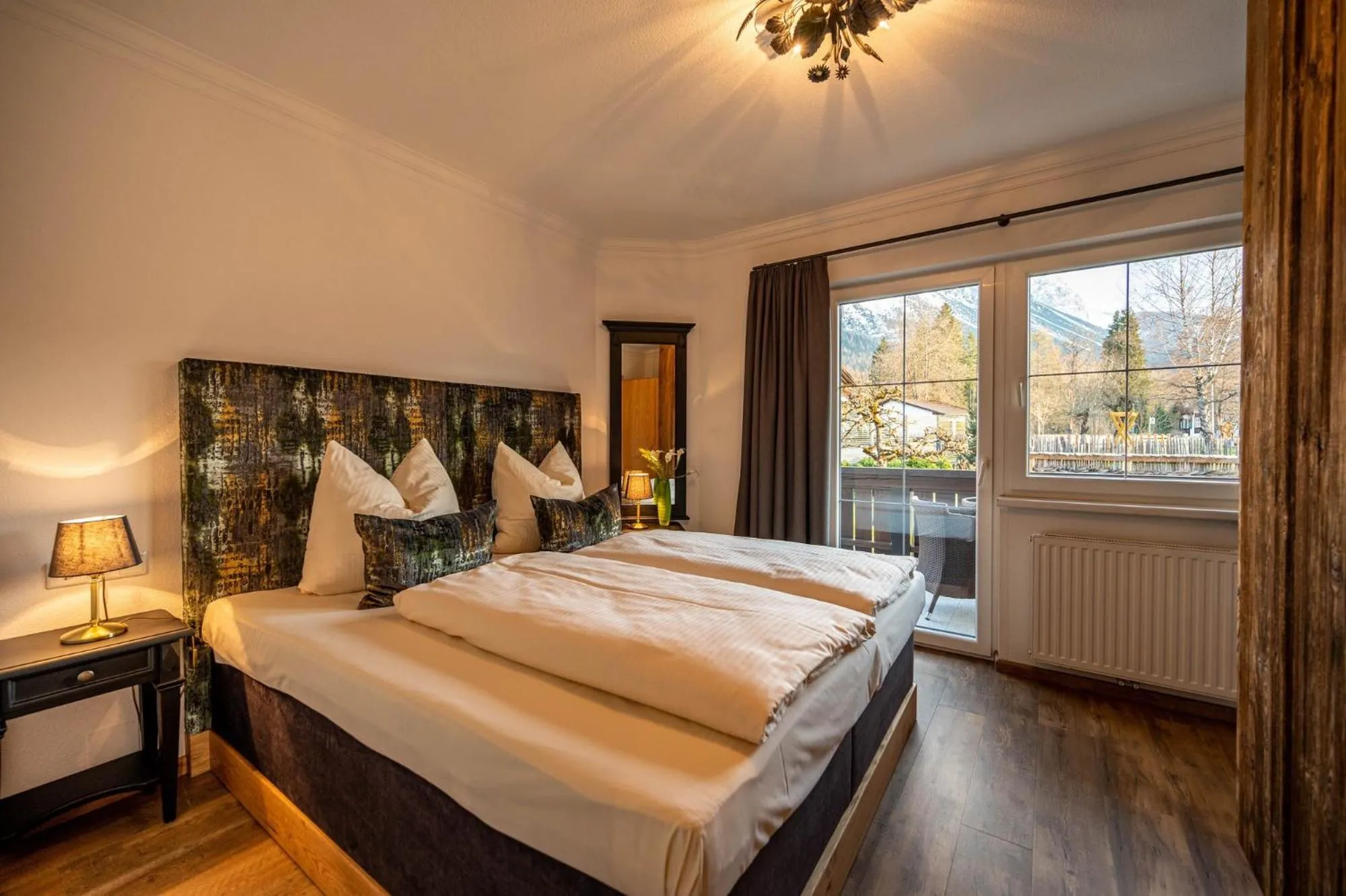 Bed in Ferienwohnungen Jägerheim & Jägerhaus