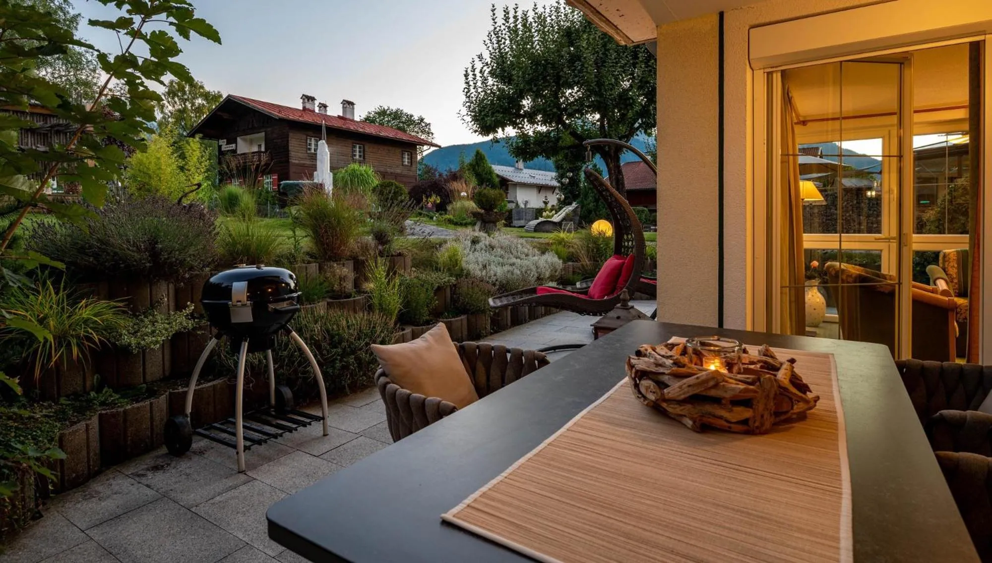 Balcony/Terrace in Ferienwohnungen Jägerheim & Jägerhaus