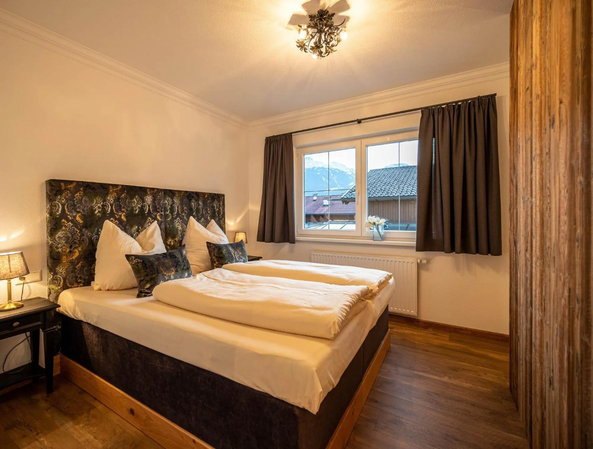 Bed in Ferienwohnungen Jägerheim & Jägerhaus