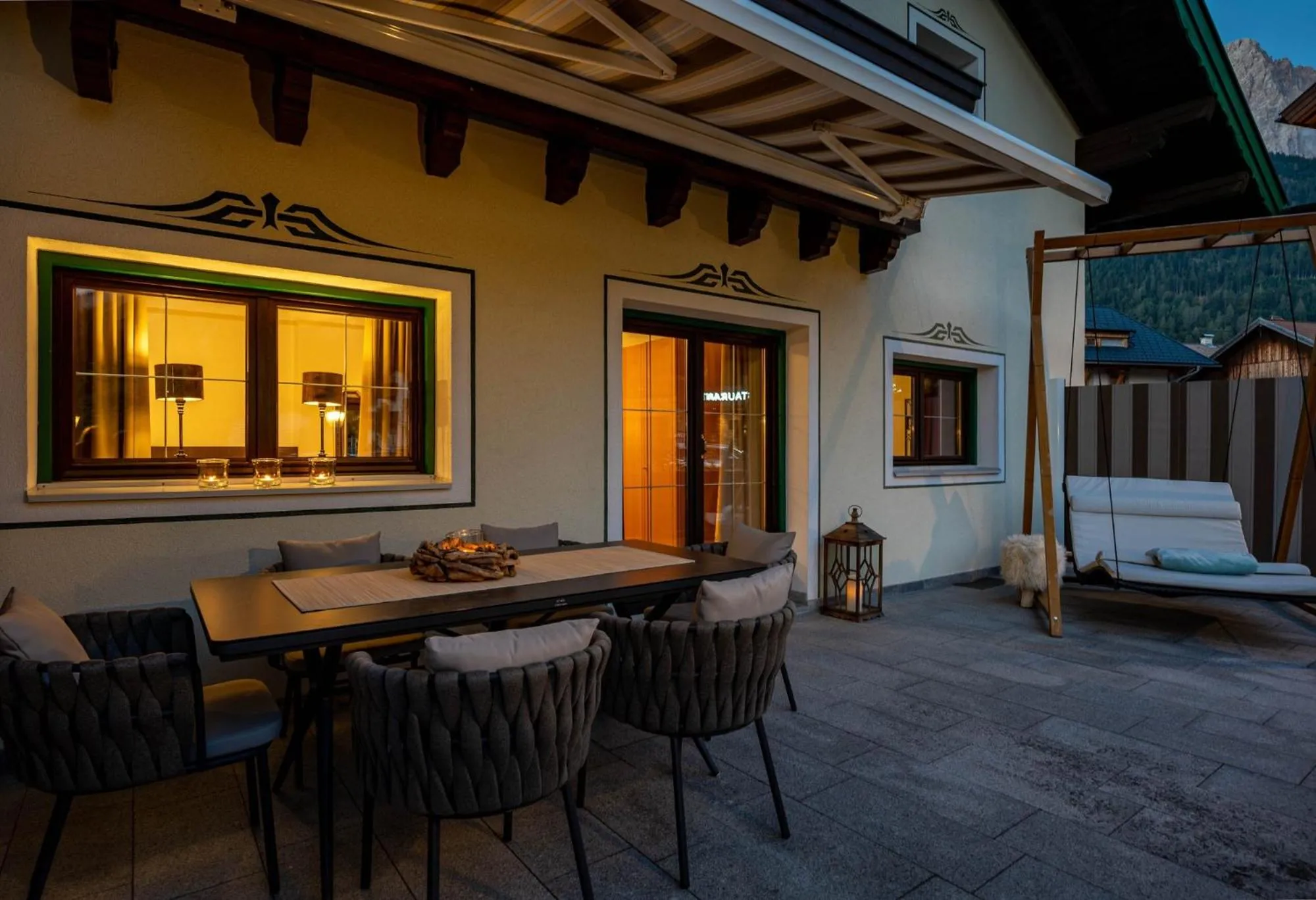 Balcony/Terrace in Ferienwohnungen Jägerheim & Jägerhaus