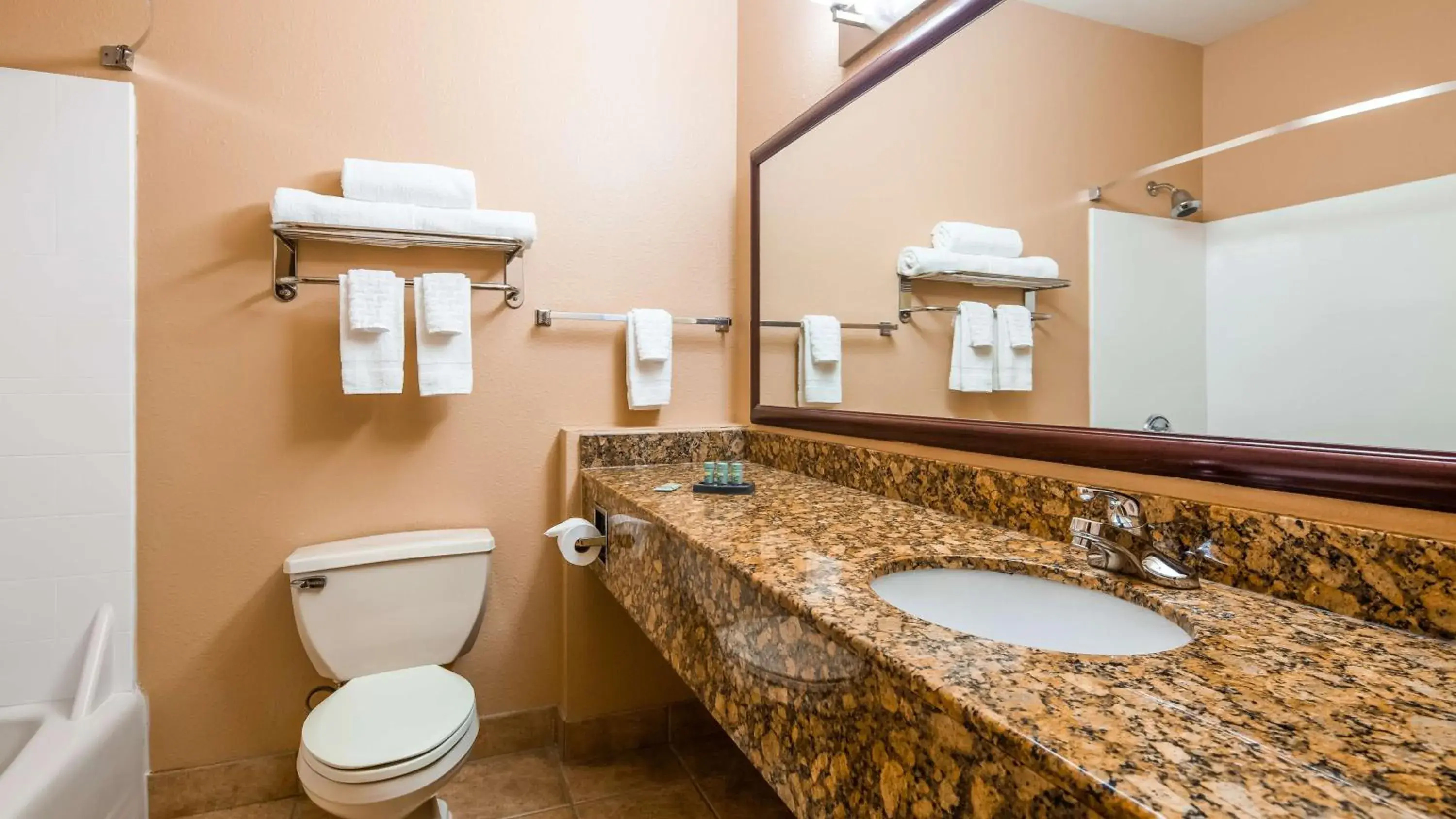 Bathroom in Inn & Suites of Merrillville