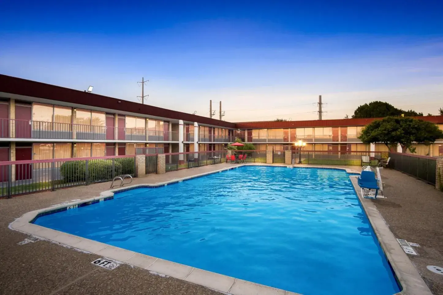 Swimming pool in Red Roof Inn & Conference Center McKinney Swimming pool in Red Roof Inn & Conference Center McKinney