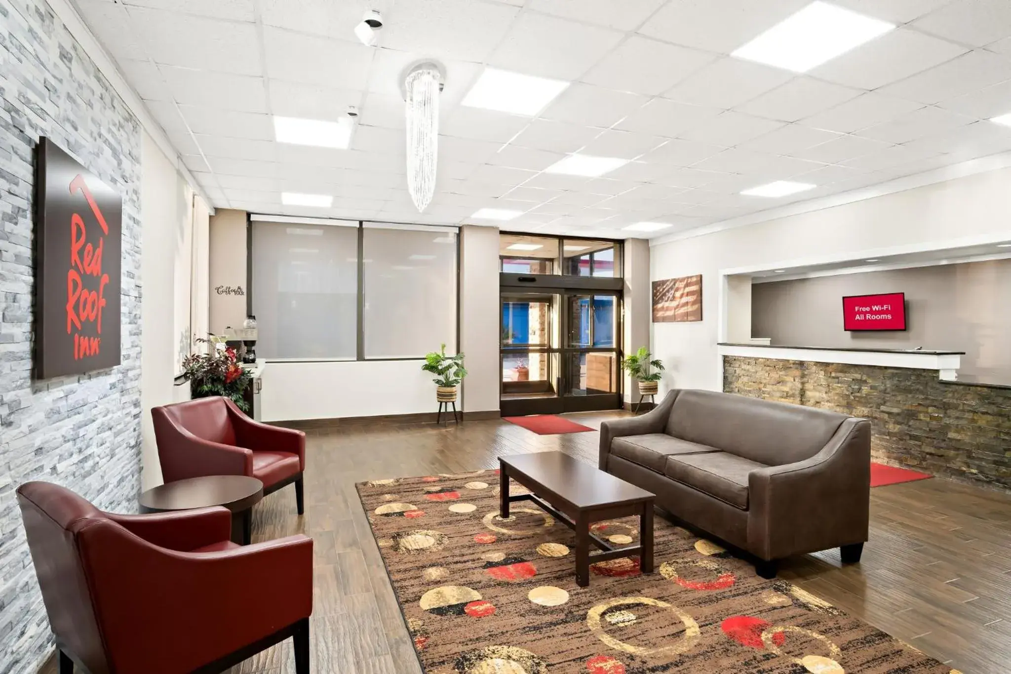 Lobby or reception in Red Roof Inn & Conference Center McKinney Lobby or reception in Red Roof Inn & Conference Center McKinney