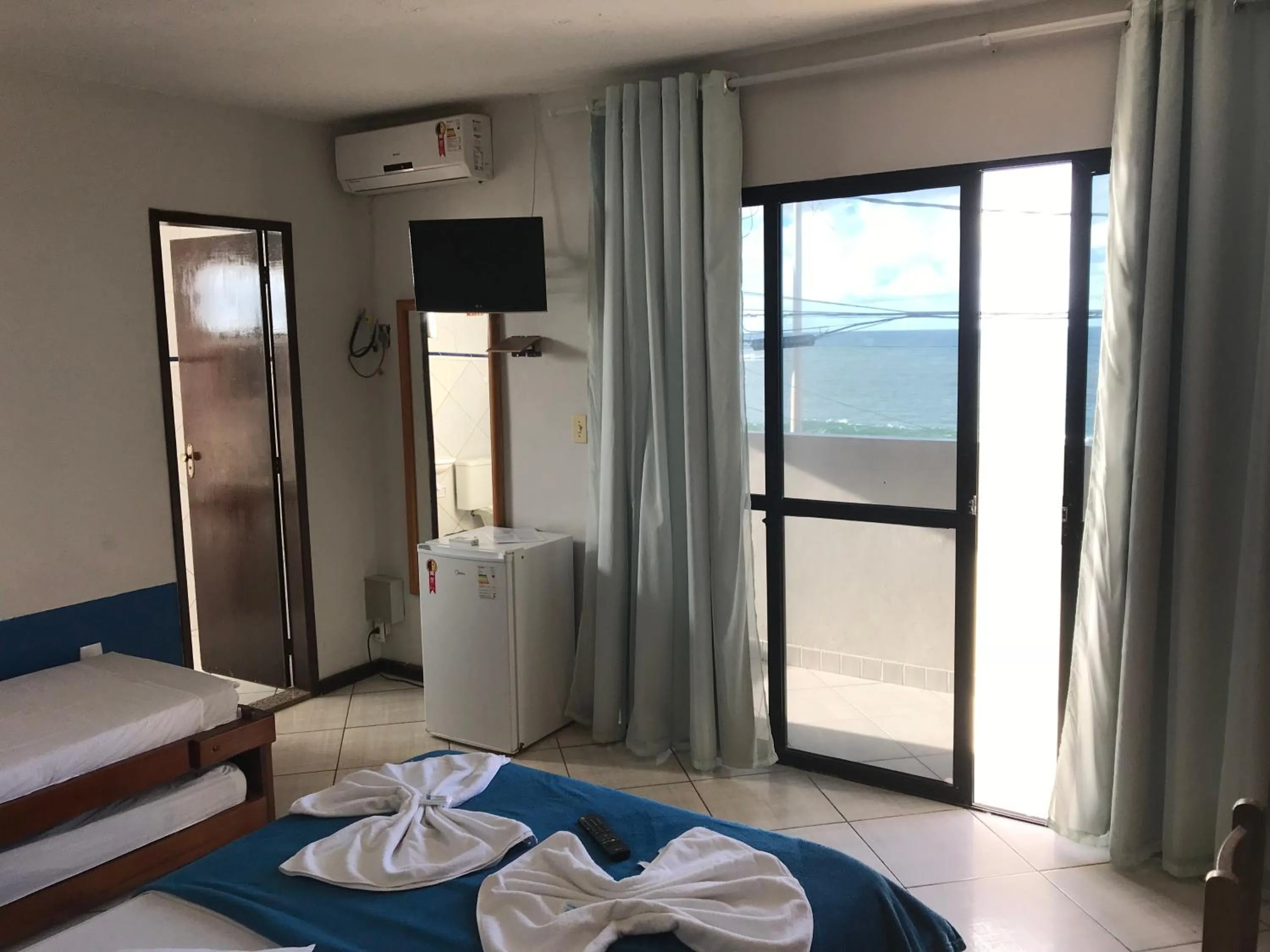 Bed in Pousada Mar Aberto