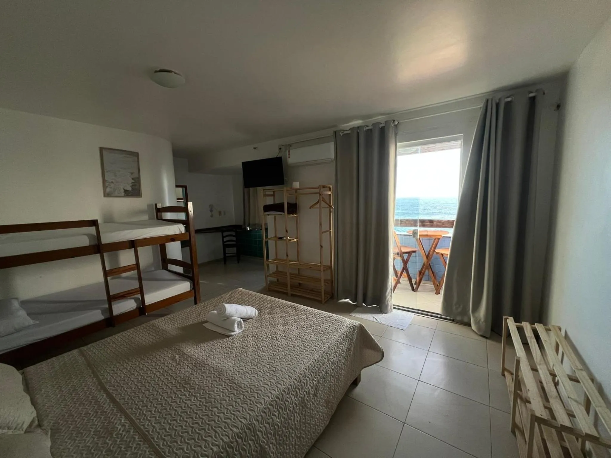 Bed in Pousada Mar Aberto