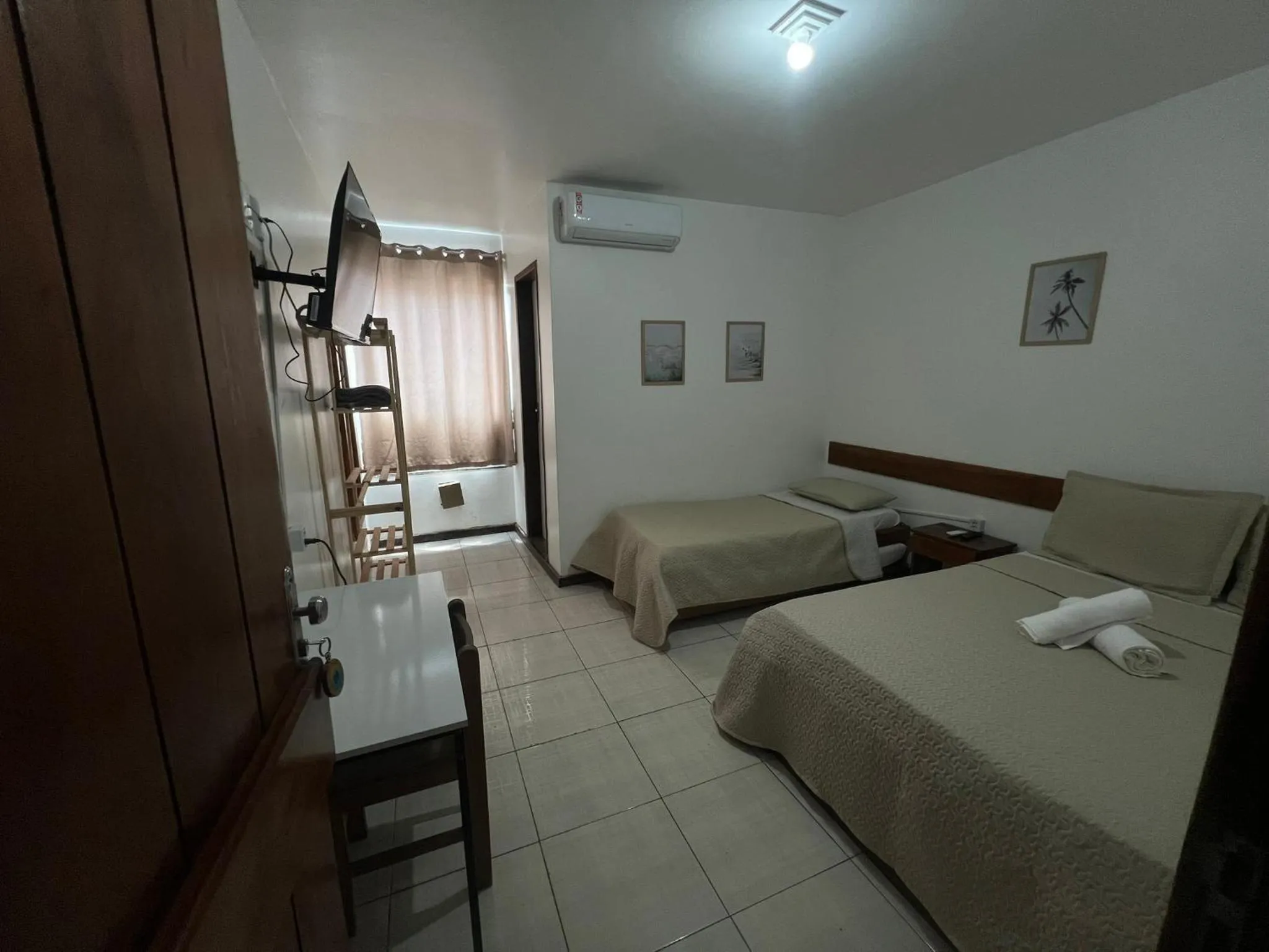 Bed in Pousada Mar Aberto