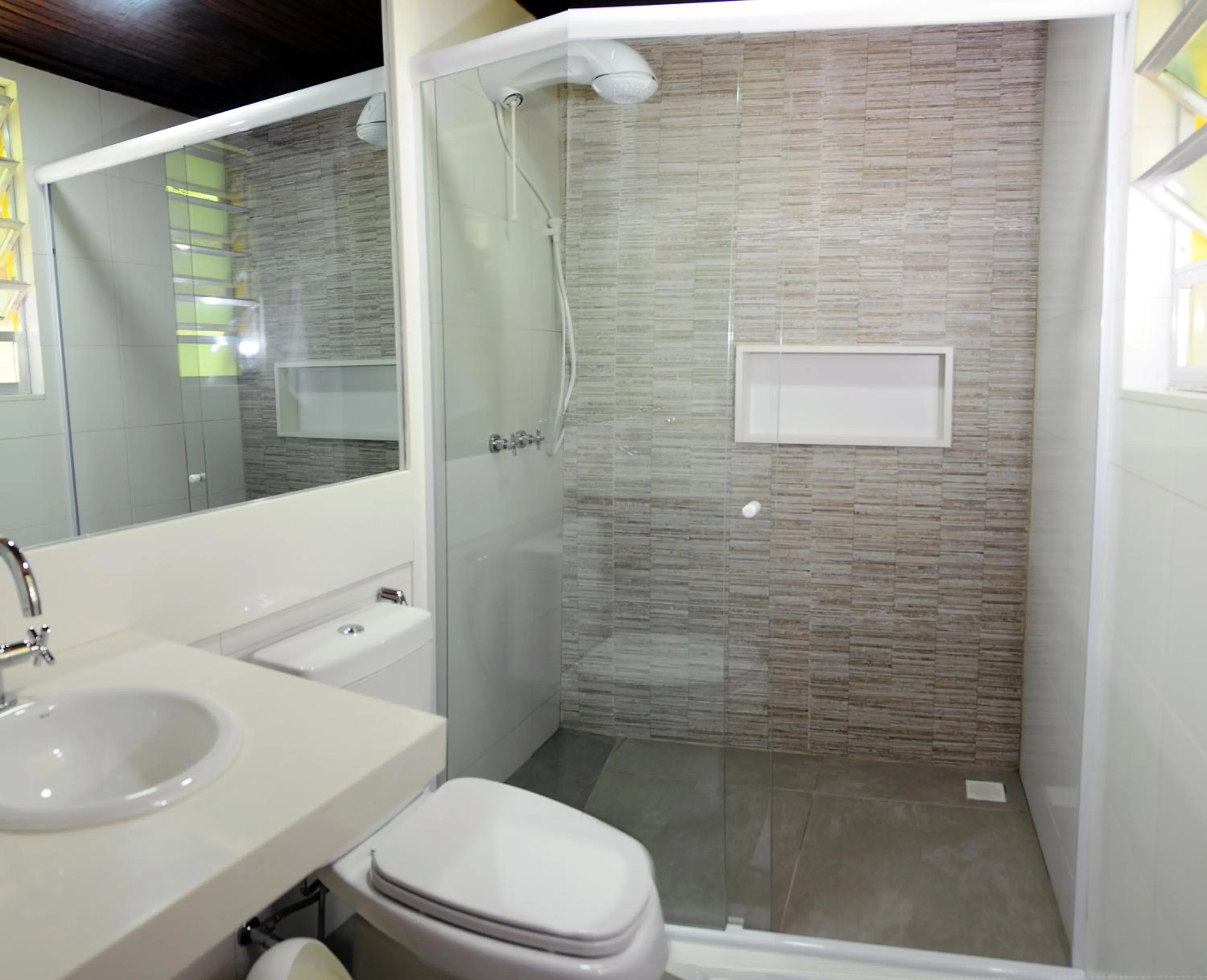 Shower in Hotel Daniela