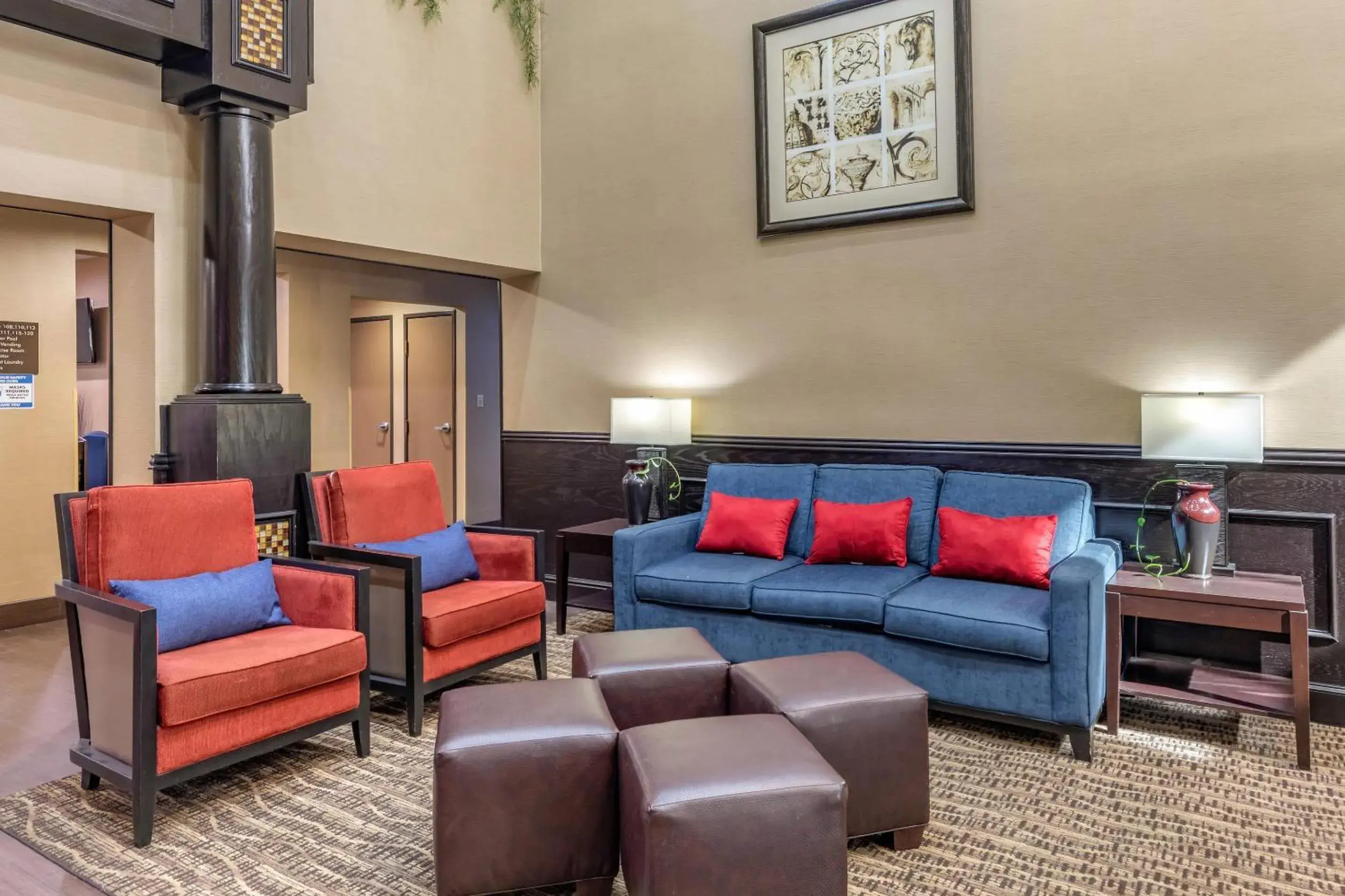 Lobby or reception in Comfort Suites The Colony - Plano West Lobby or reception in Comfort Suites The Colony - Plano West