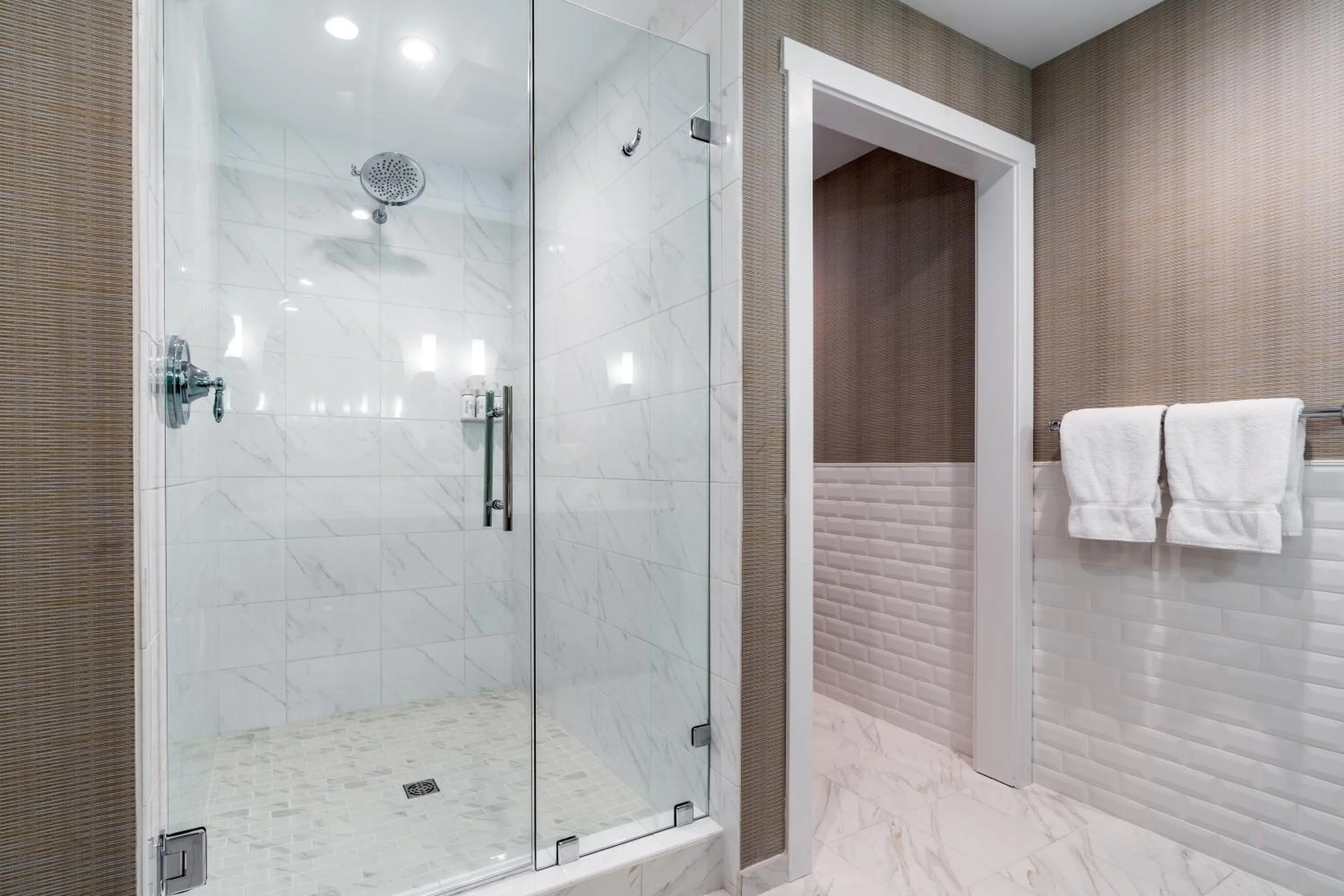 Shower in The Inn on Pine