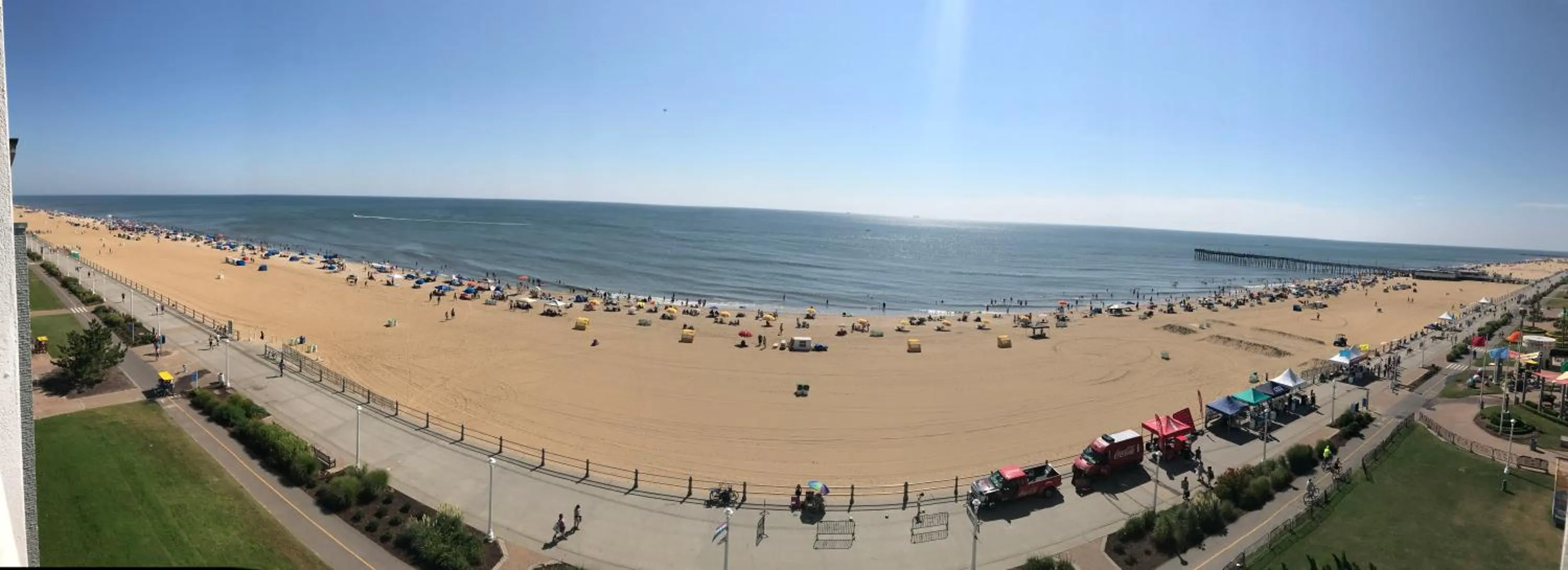 Natural landscape in Sun & Sand Resort Oceanfront Suites