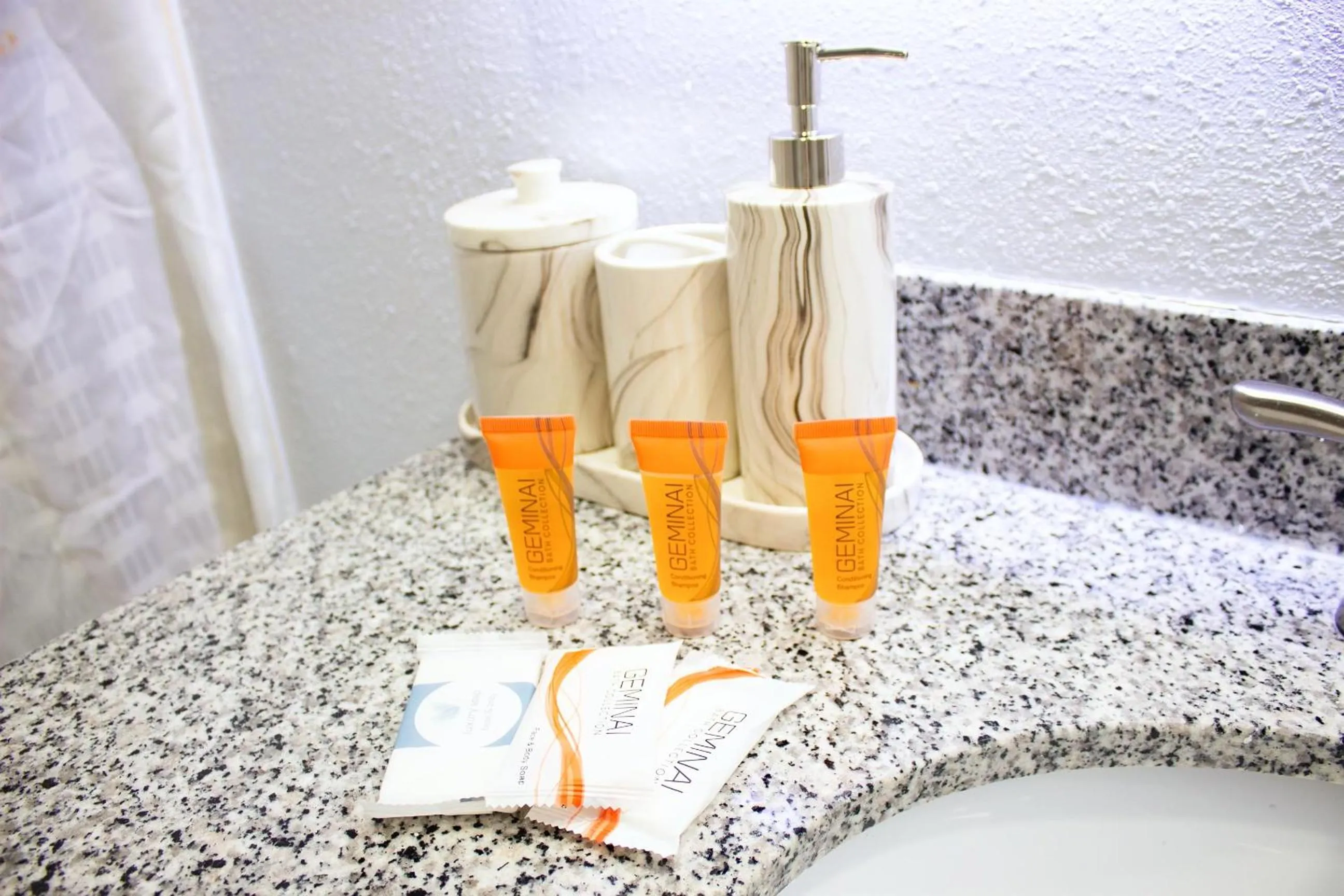 Bathroom in Sun & Sand Resort Oceanfront Suites