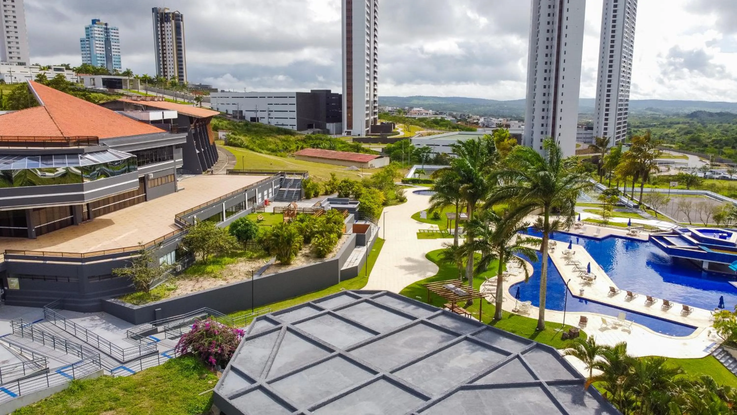 Property building in Garden Hotel