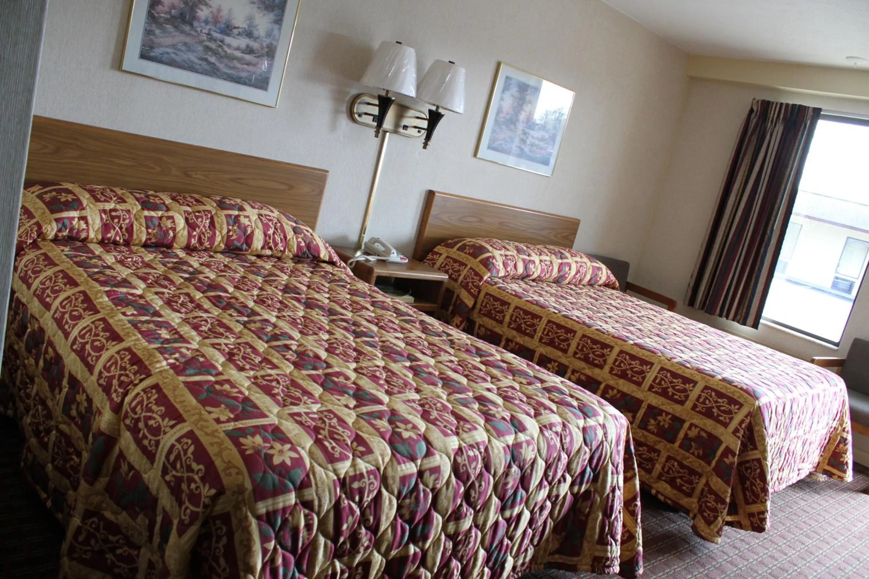 Bed in Budget Host Inn Bristol