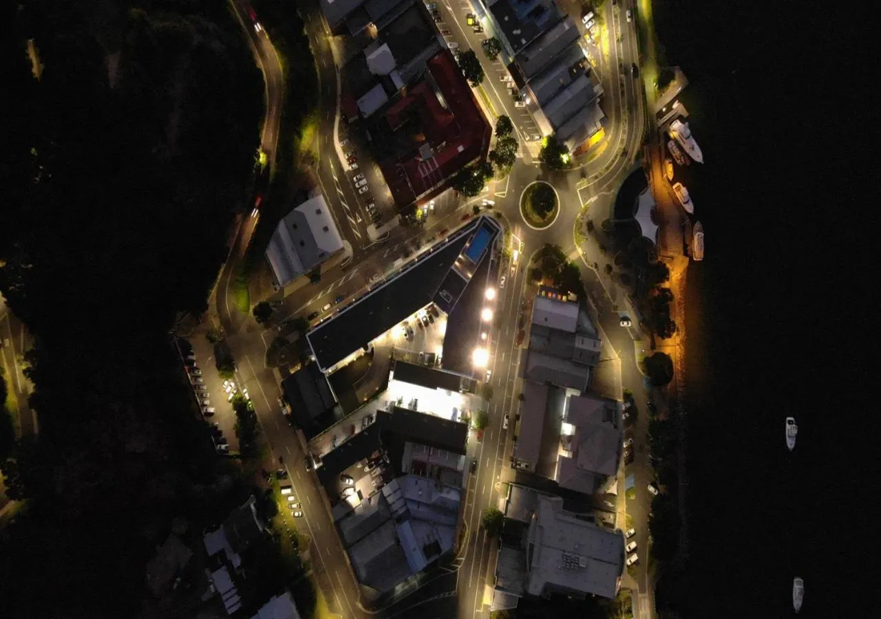 Bird's eye view in Tuscany Villas Whakatane