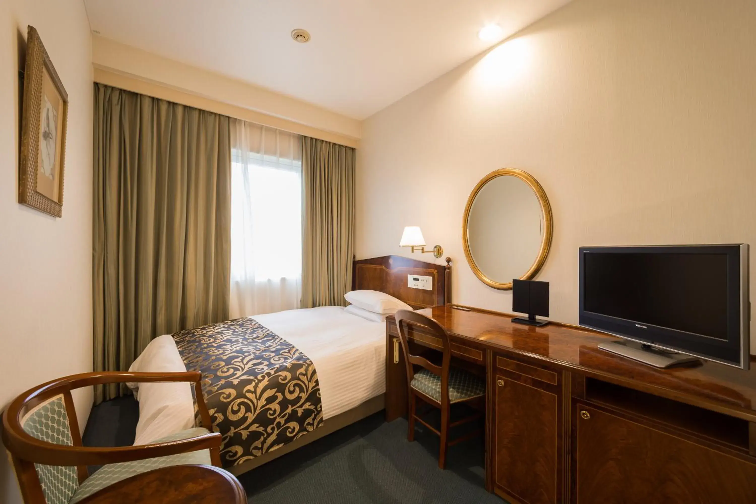 Bed in Dukes Hotel Nakasu Bed in Dukes Hotel Nakasu