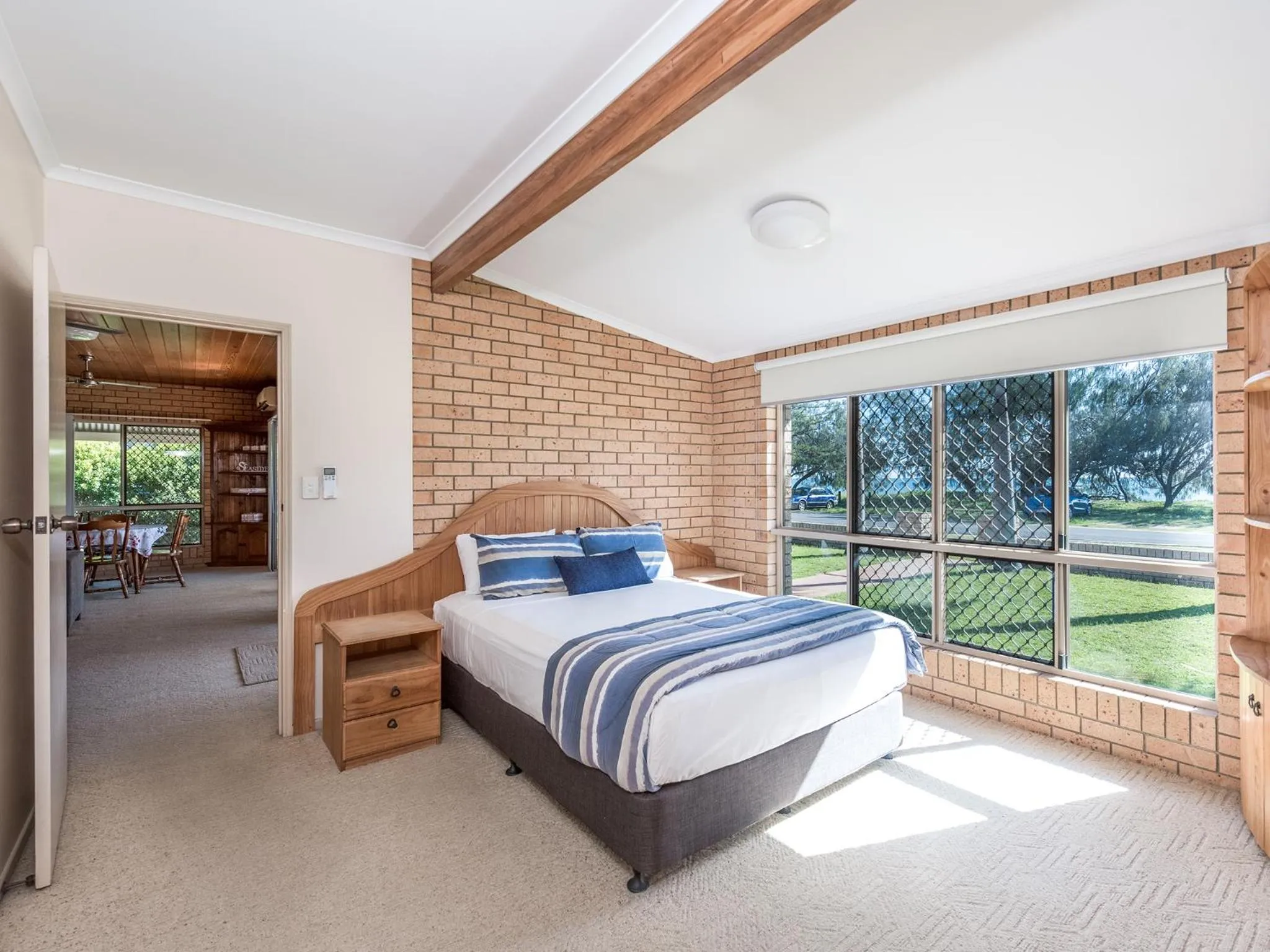 Bedroom, Bed in NRMA Woodgate Beach Holiday Park