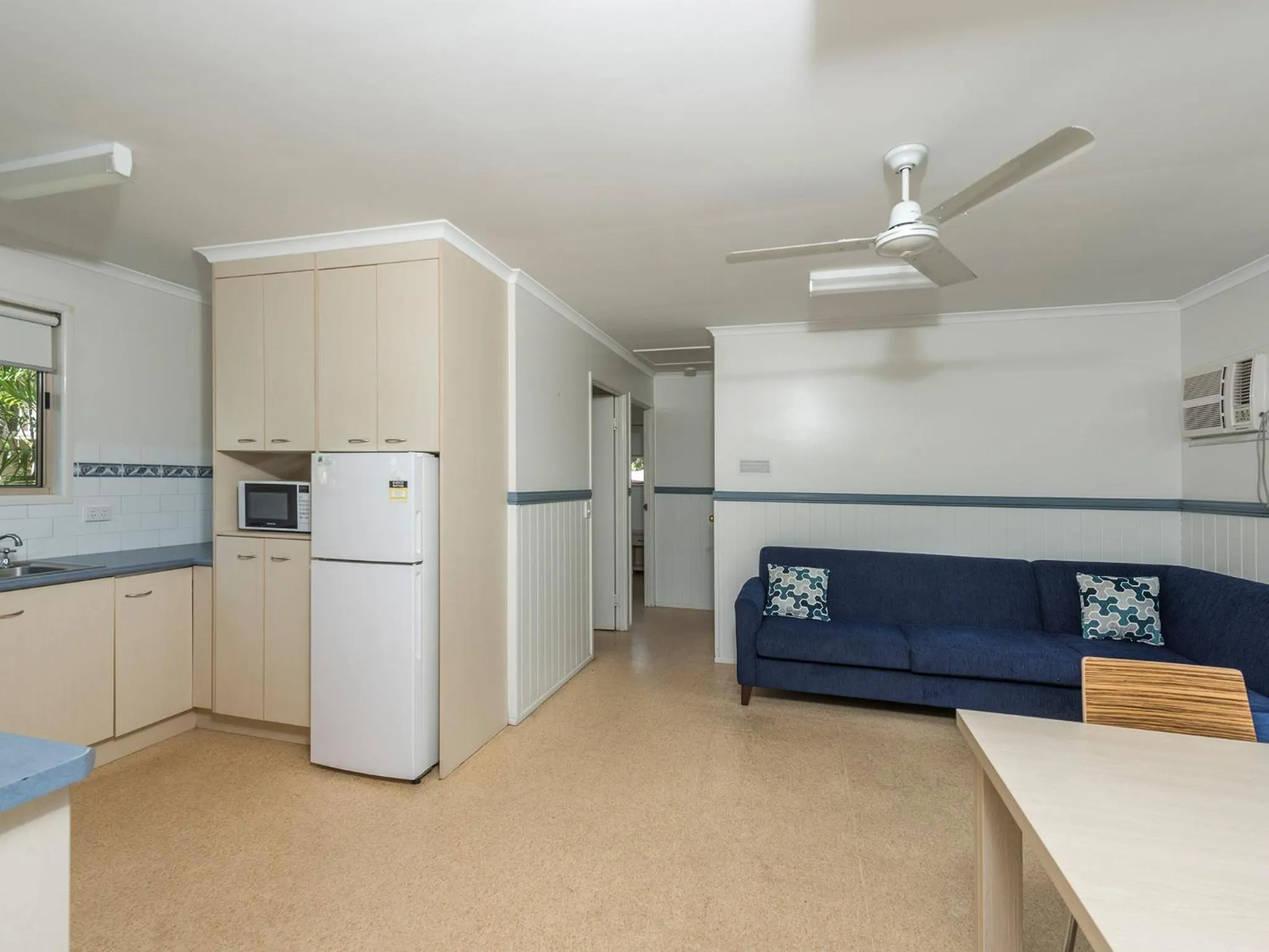 Kitchen or kitchenette in NRMA Woodgate Beach Holiday Park