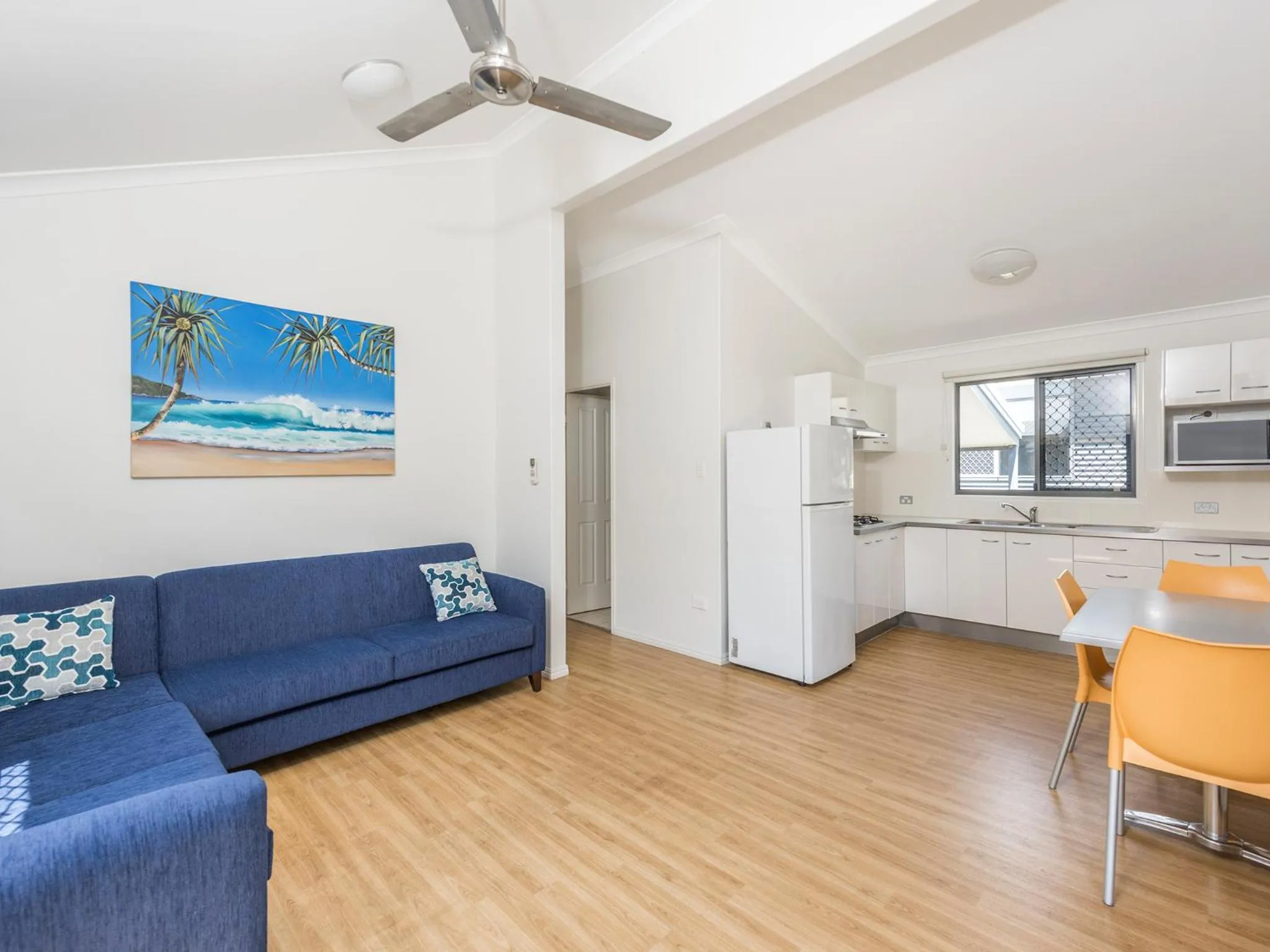 Kitchen or kitchenette in NRMA Woodgate Beach Holiday Park