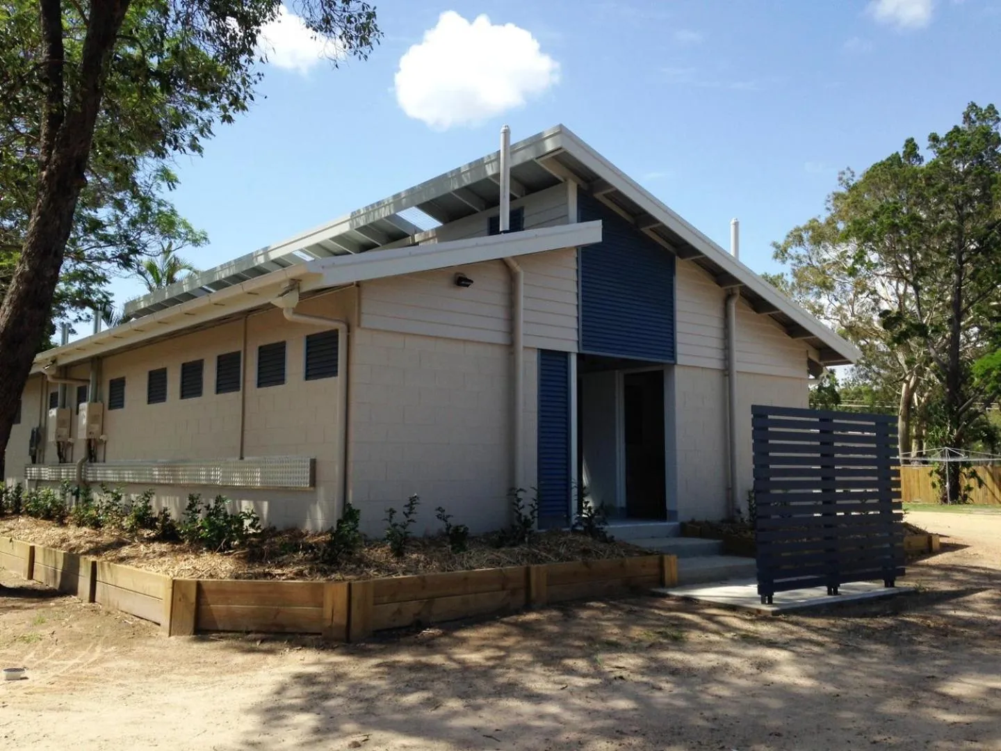 Property building in NRMA Woodgate Beach Holiday Park