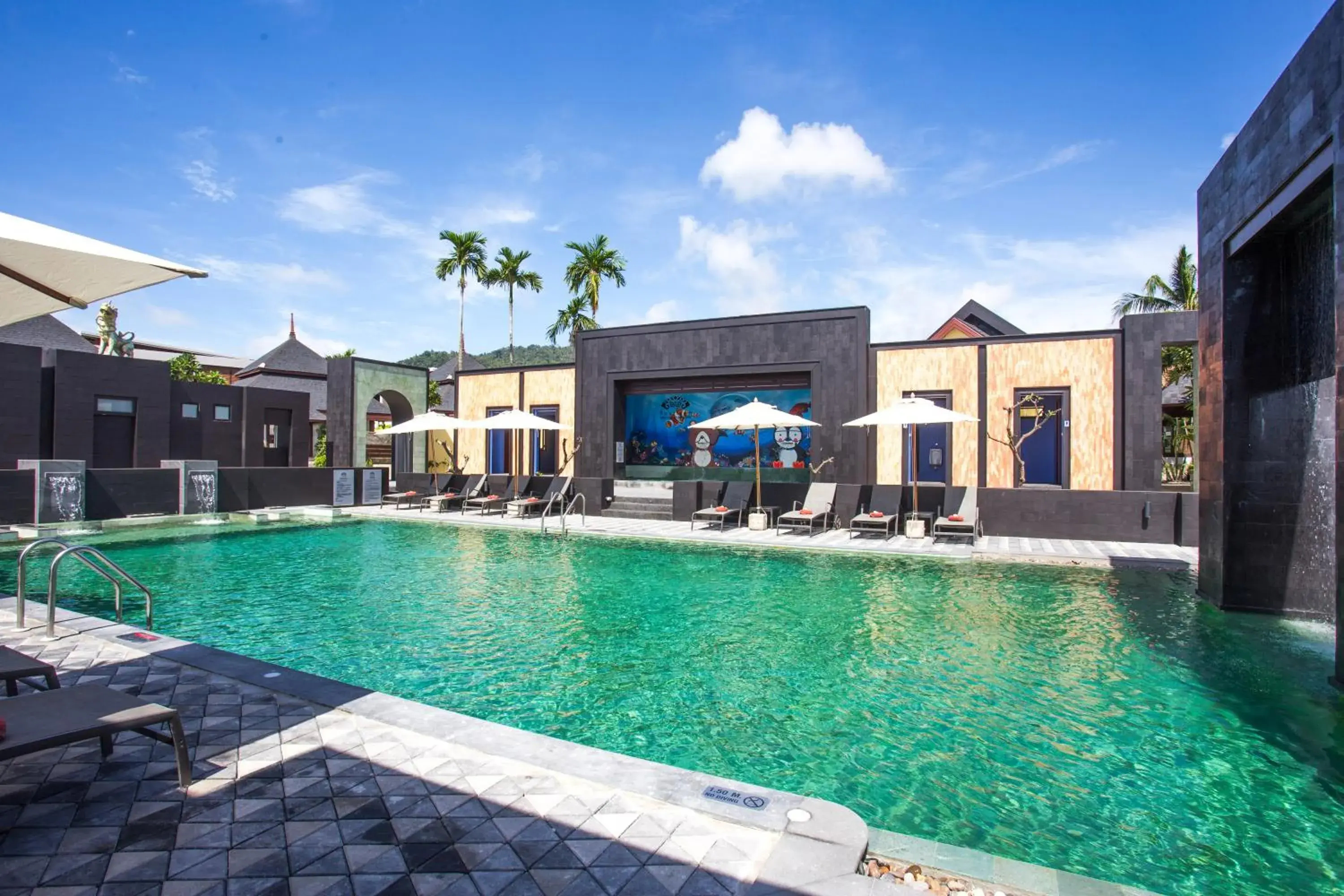 Swimming pool in Pavilion Samui Villas and Resort - SHA Extra Plus Swimming pool in Pavilion Samui Villas and Resort - SHA Extra Plus
