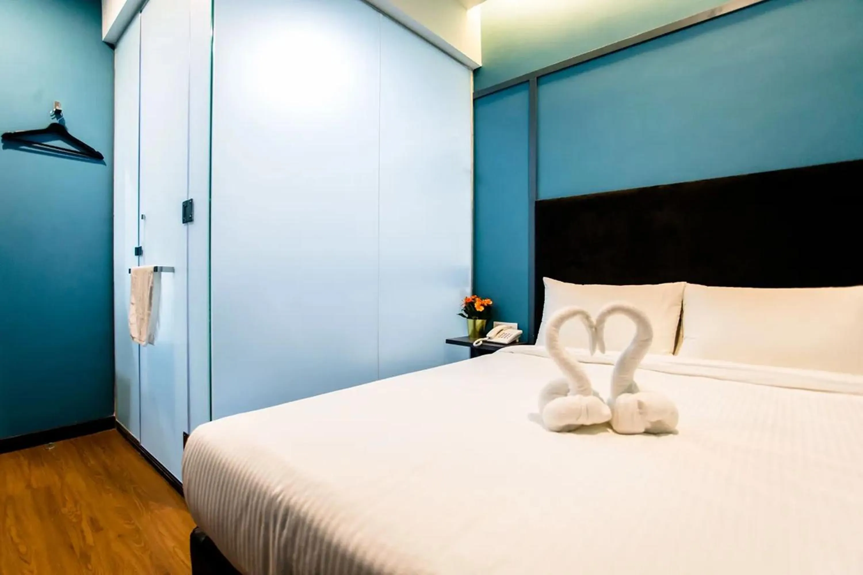 Bed in Jenjarom Boutique Hotel