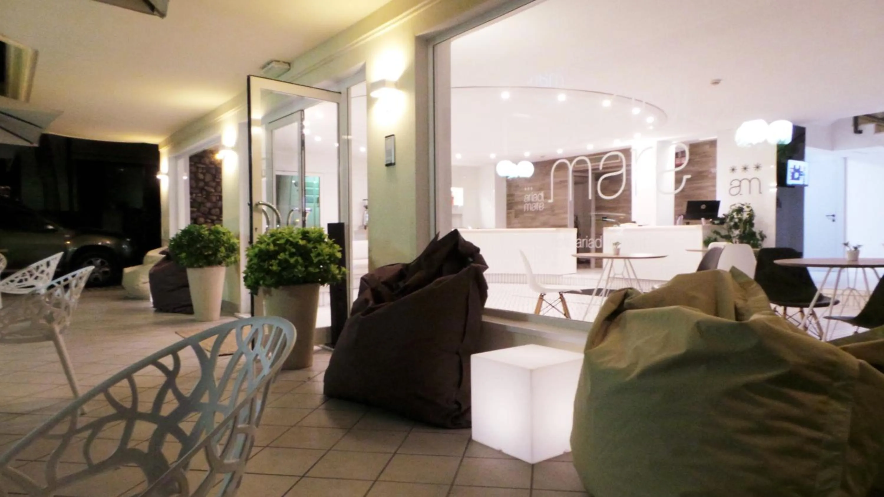 Property building in Hotel Aria di Mare Bed & Breakfast & Beach in centro a Riccione