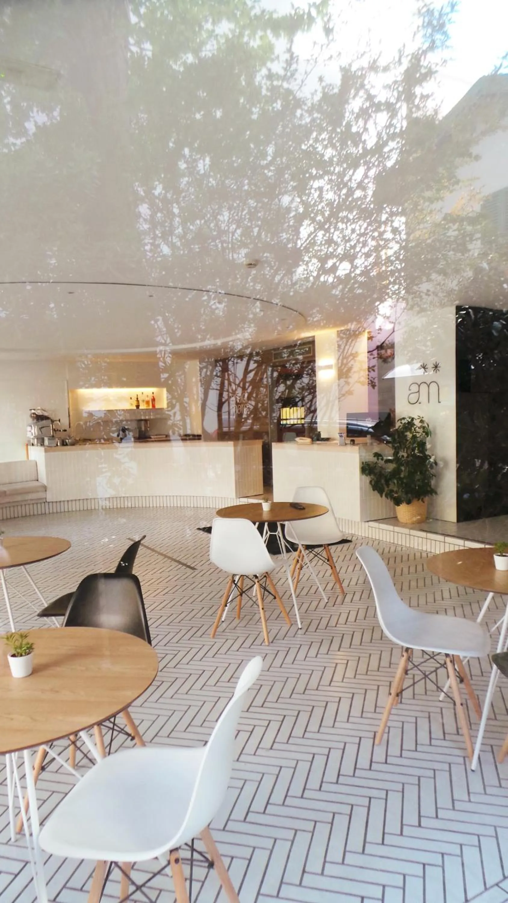 Lobby or reception in Hotel Aria di Mare Bed & Breakfast & Beach in centro a Riccione