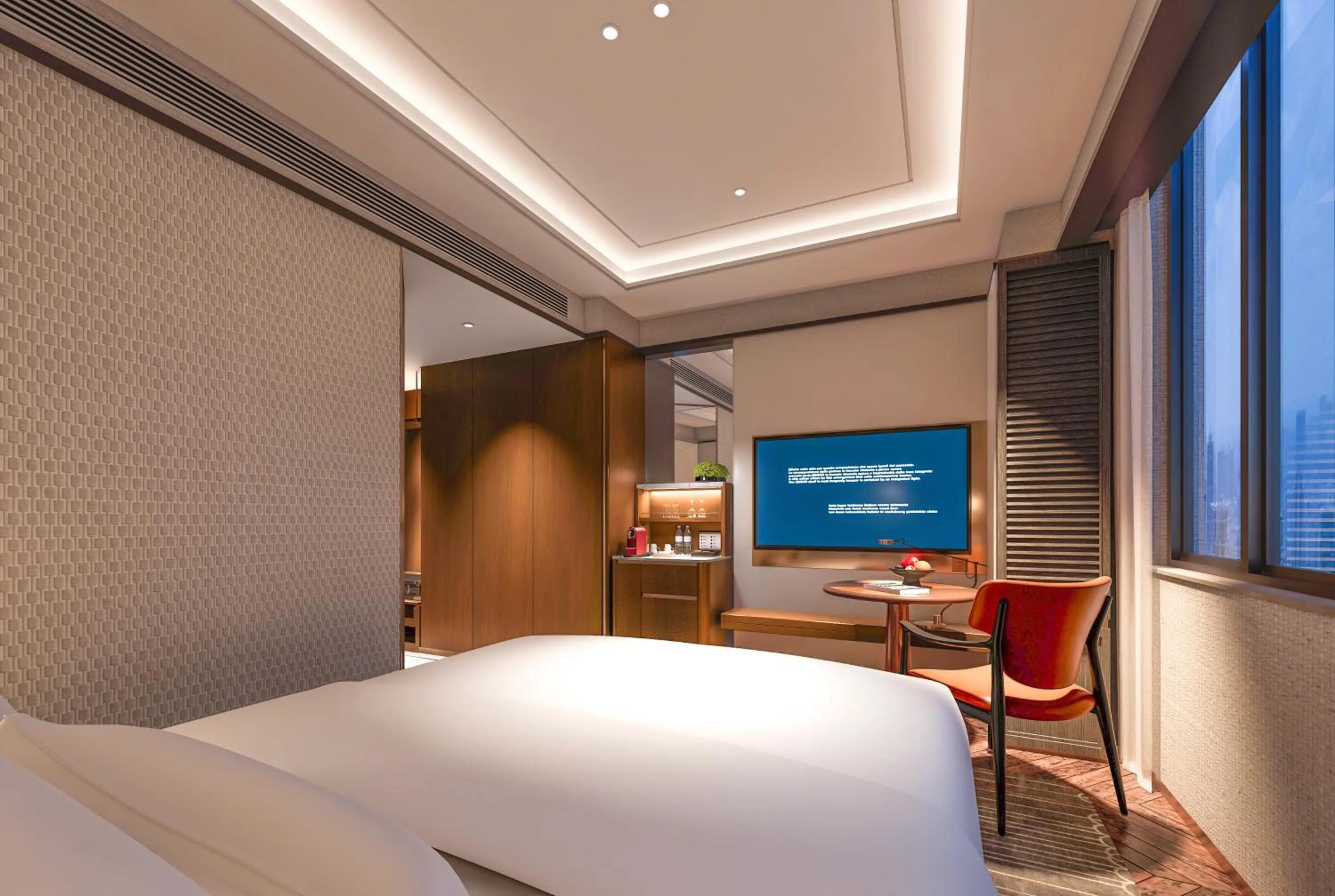 Bed in Sunrise On The Bund