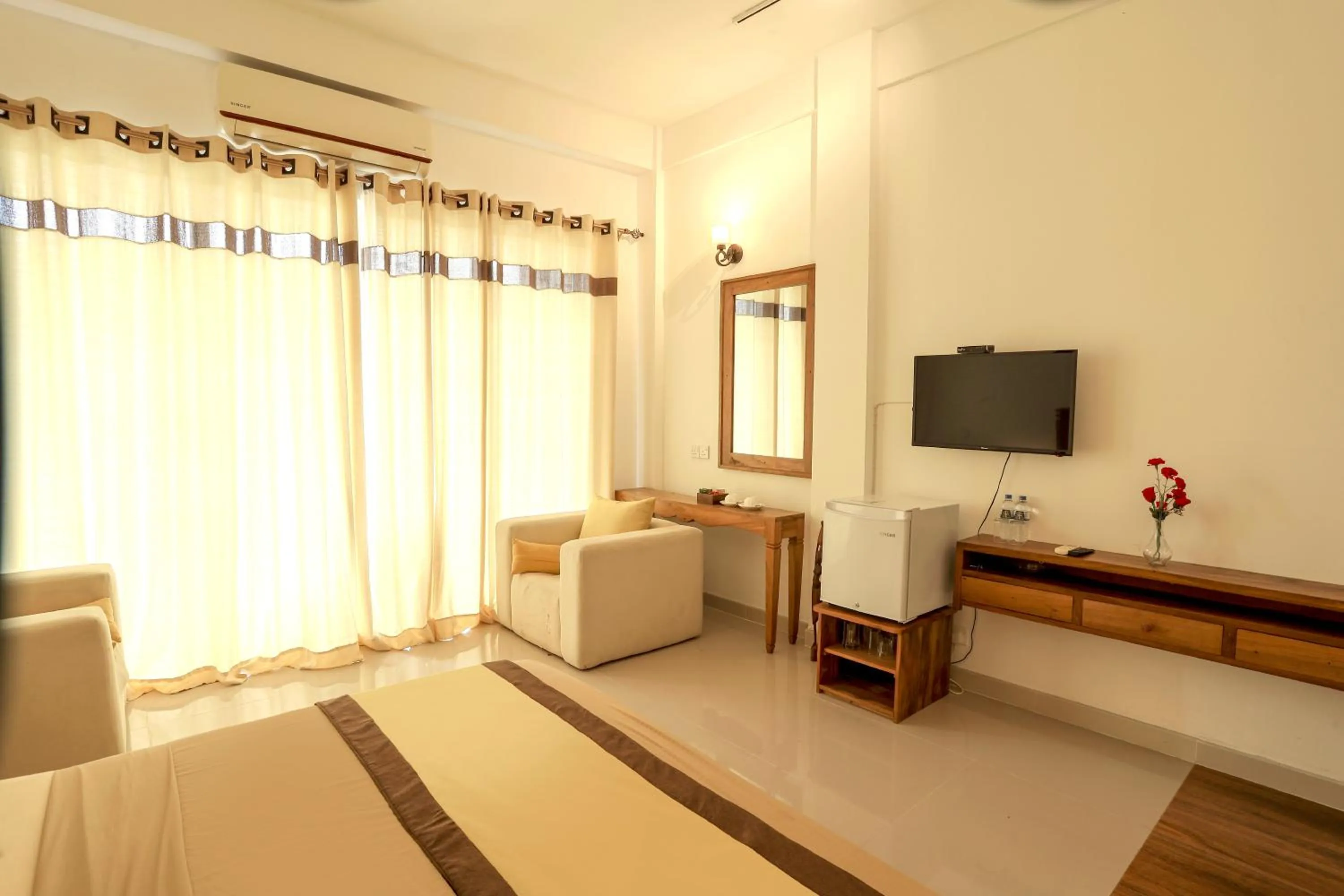 Bed in Kandy Rivers Edge Nature Resort