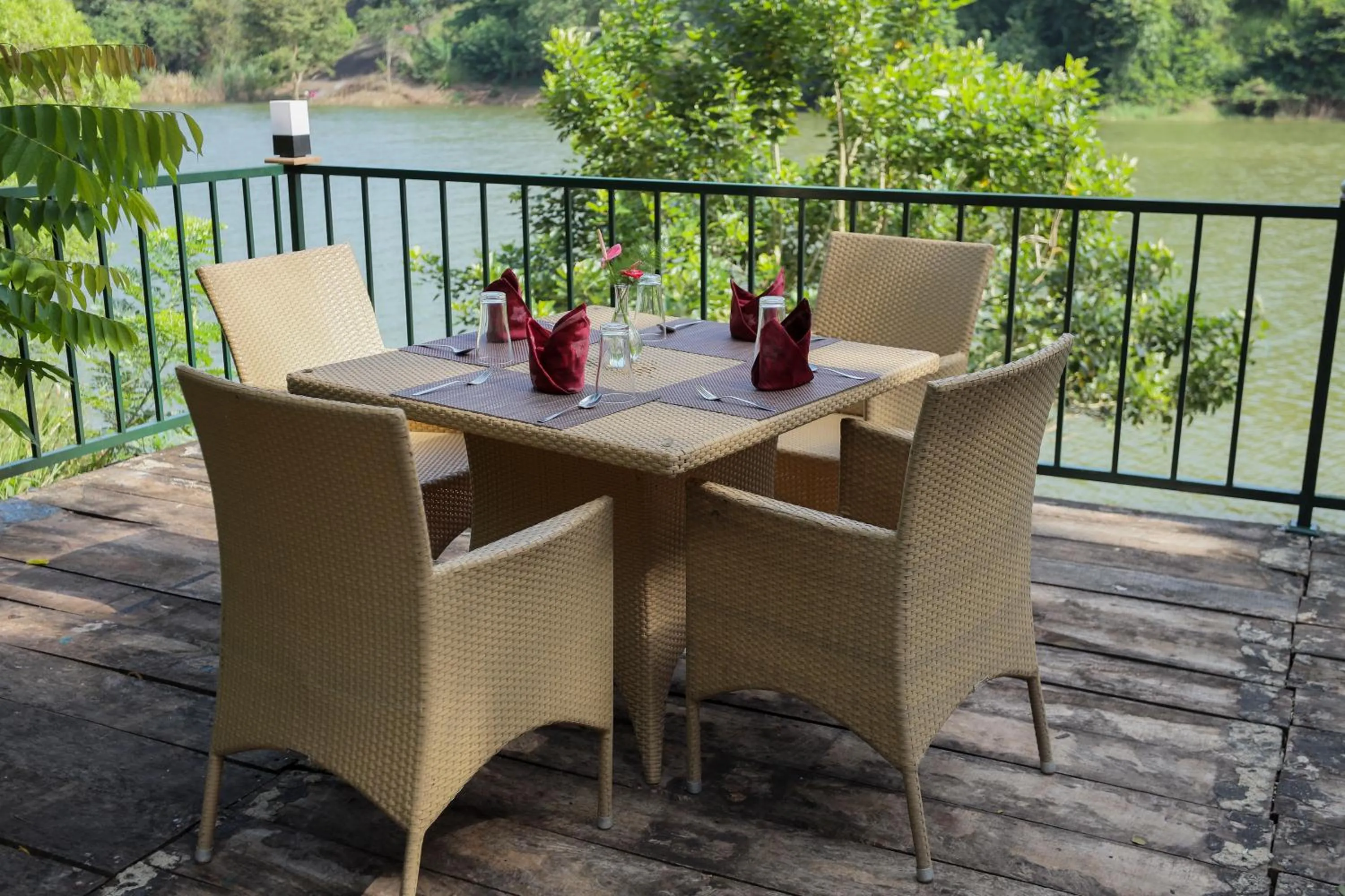 River view in Kandy Rivers Edge Nature Resort