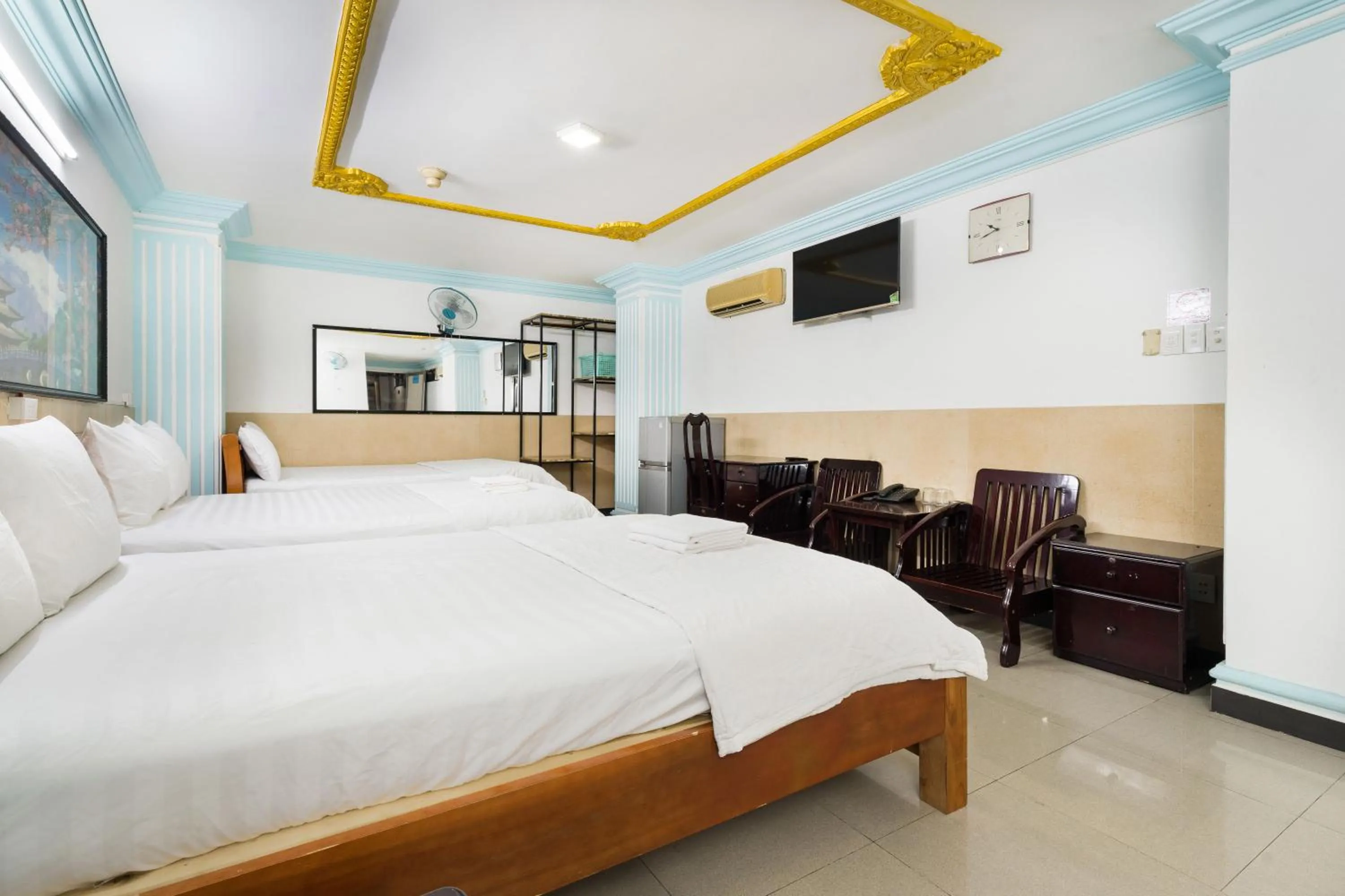 Bed in Thanh Lan Hotel
