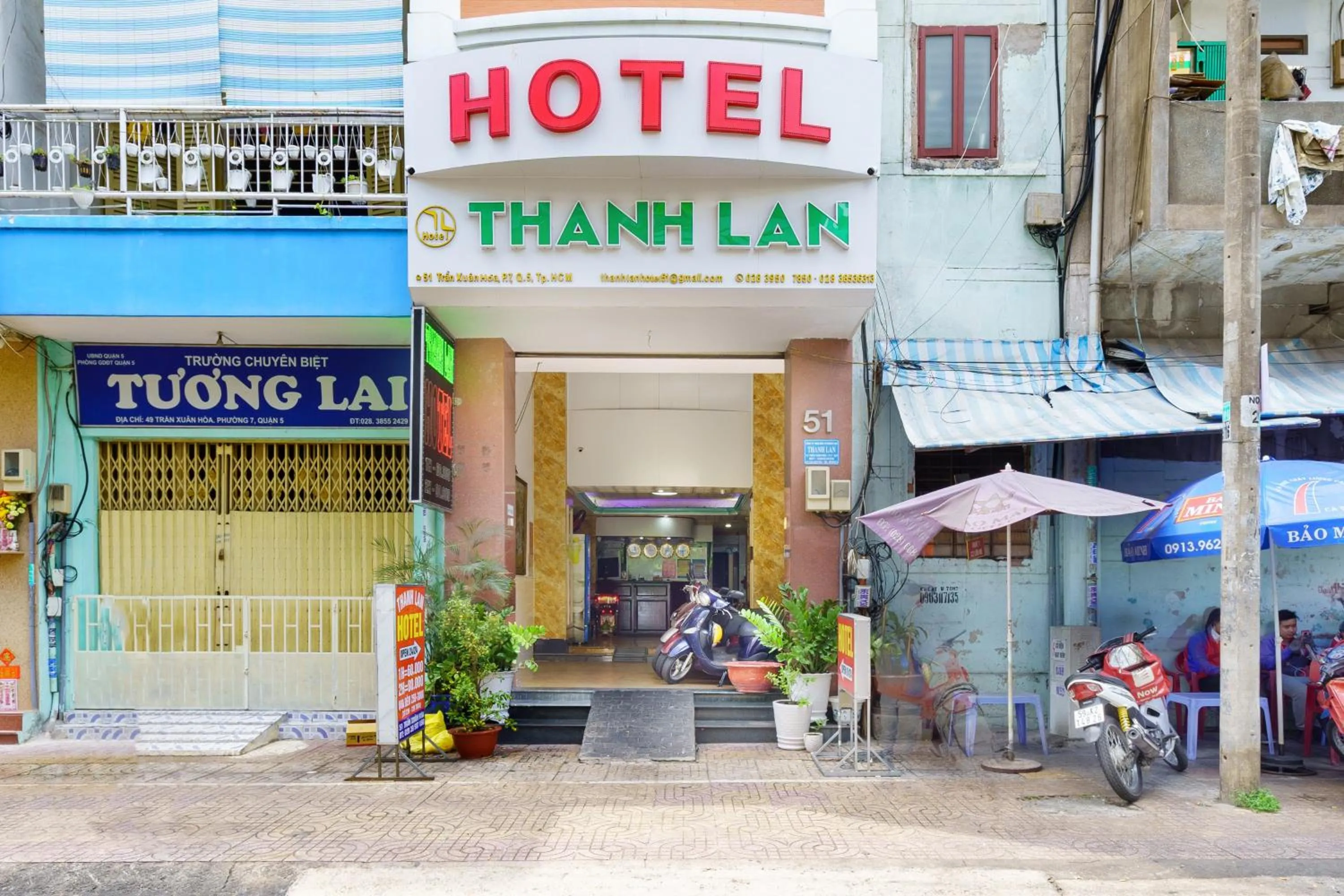 Facade/entrance in Thanh Lan Hotel