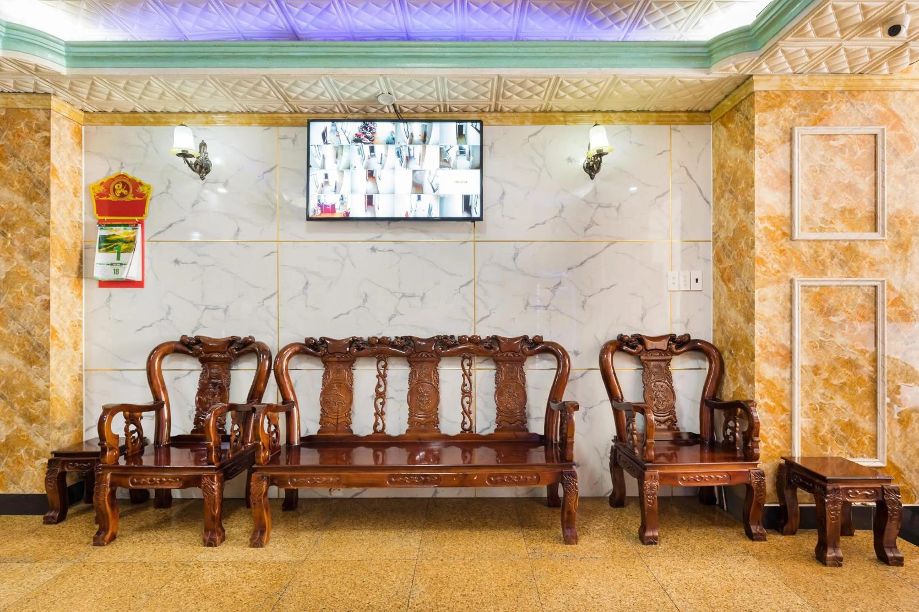 Lobby or reception in Thanh Lan Hotel