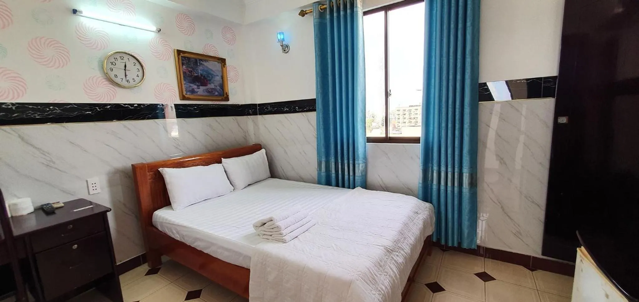 Bed in Thanh Lan Hotel