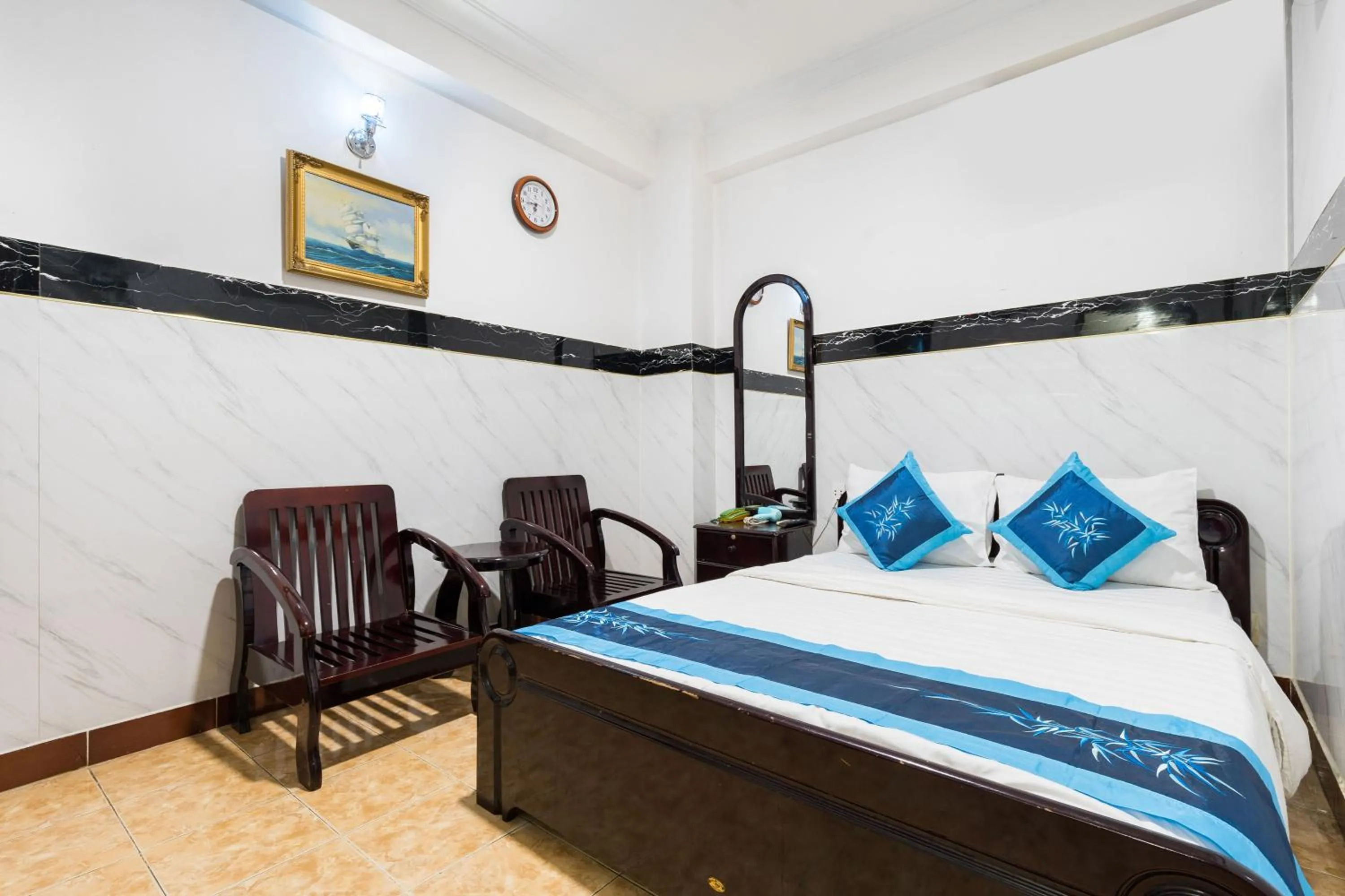 Bed in Thanh Lan Hotel