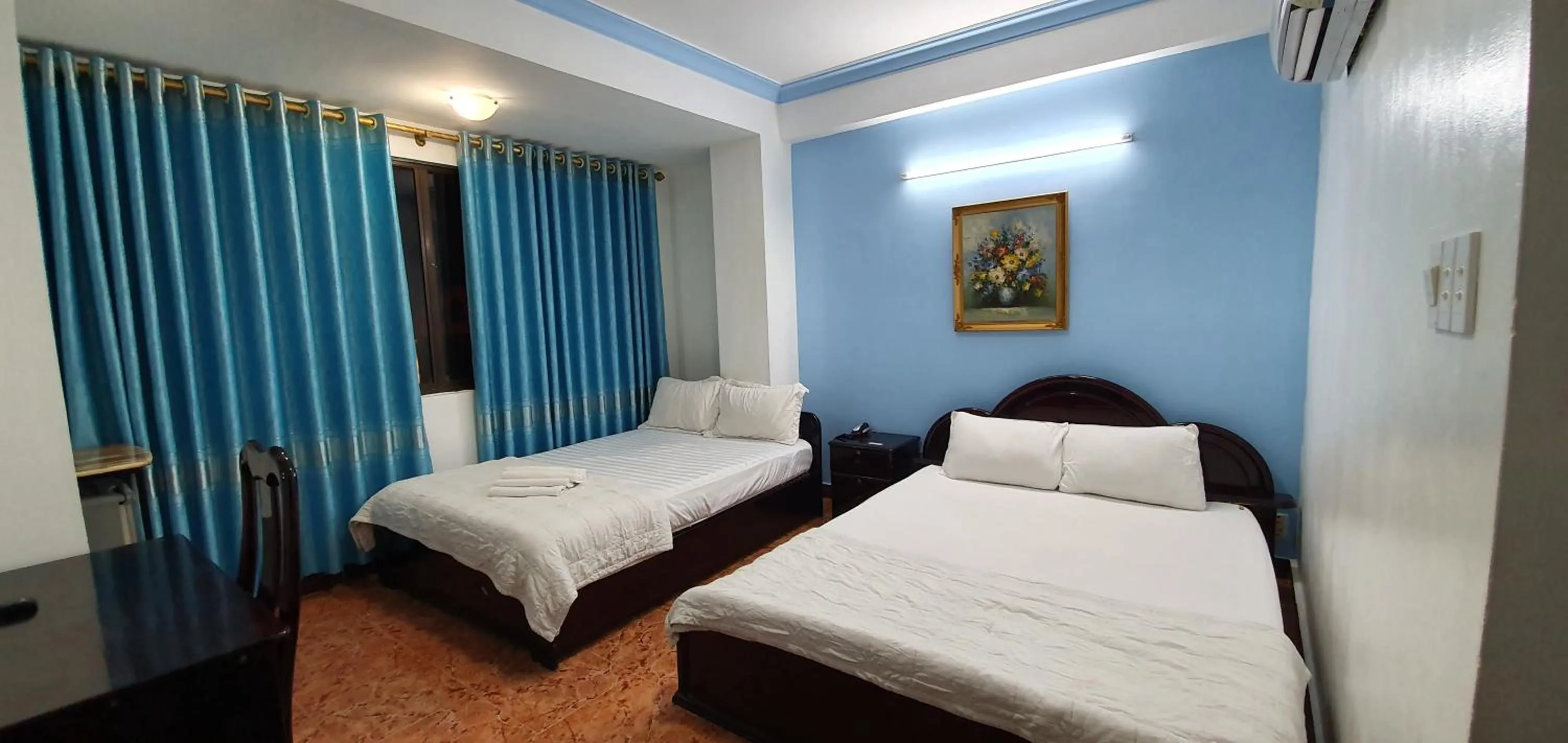 Bed in Thanh Lan Hotel