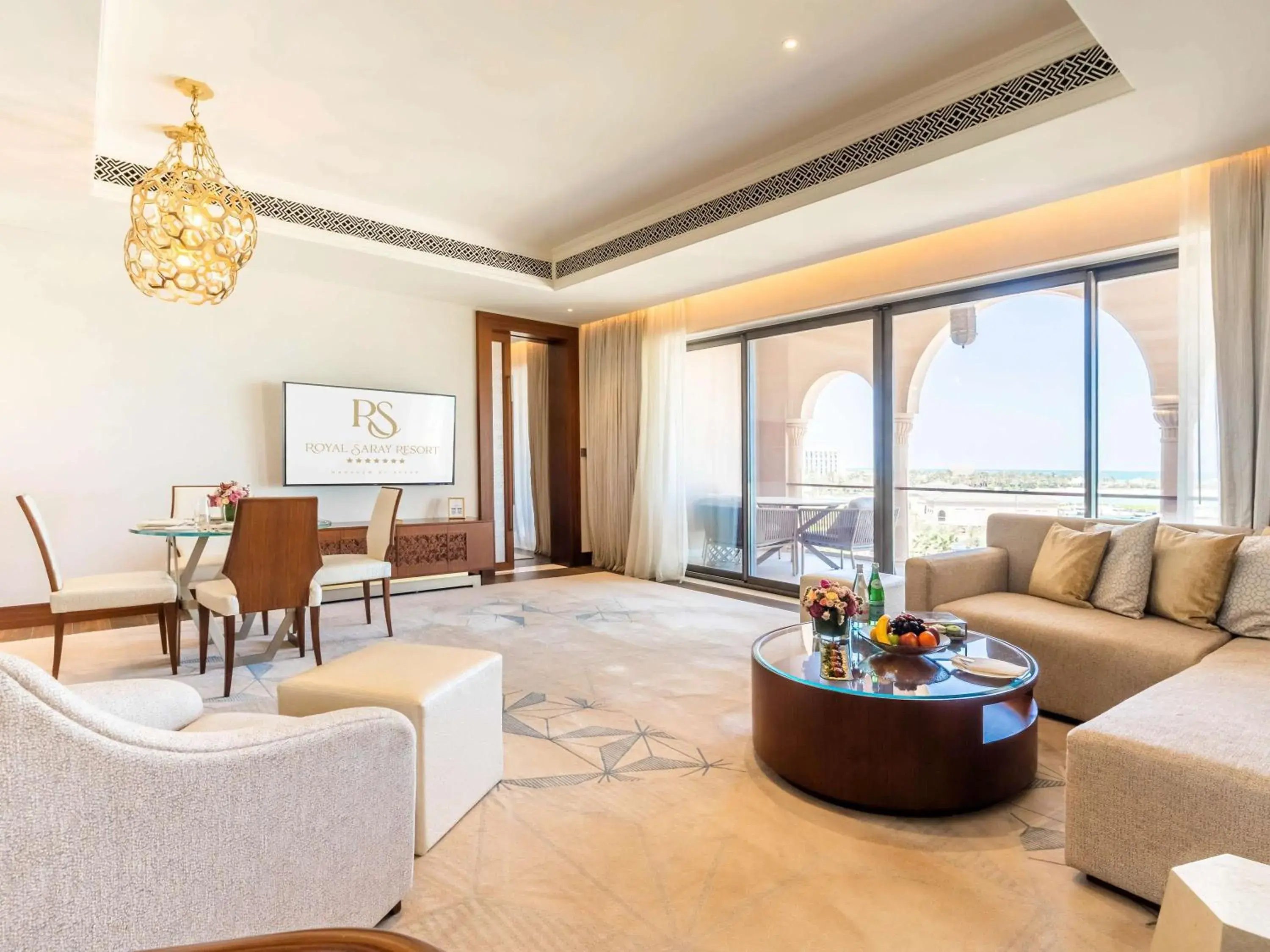 Bedroom, Seating Area in Royal Saray Resort