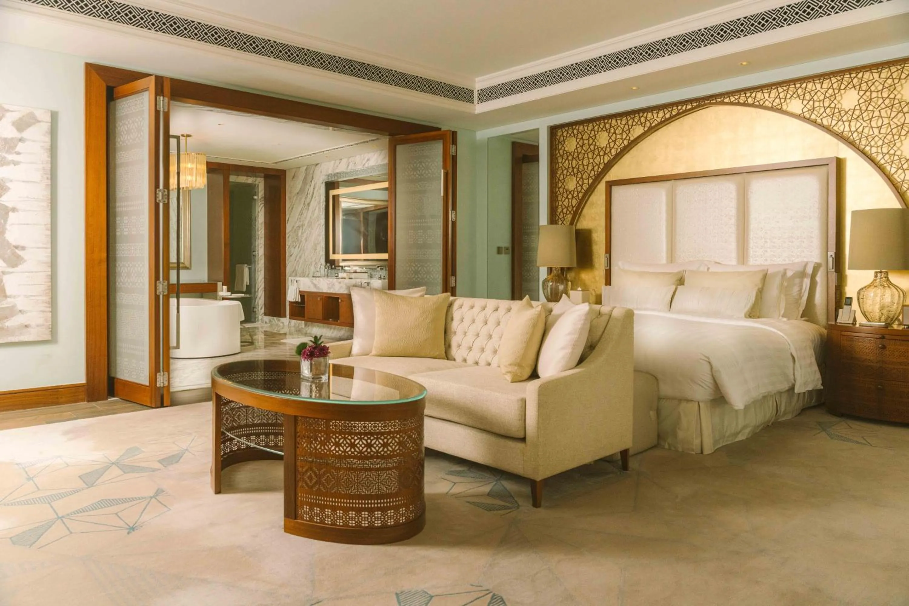 Bedroom in Royal Saray Resort